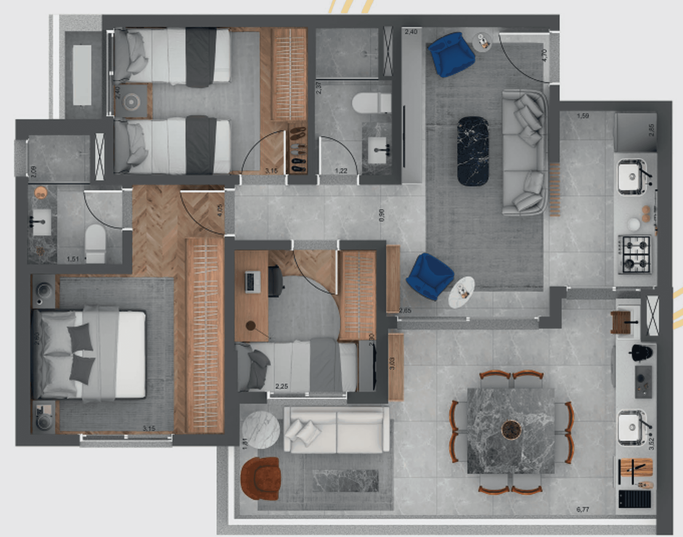 Planta 4 — Altis Santana
