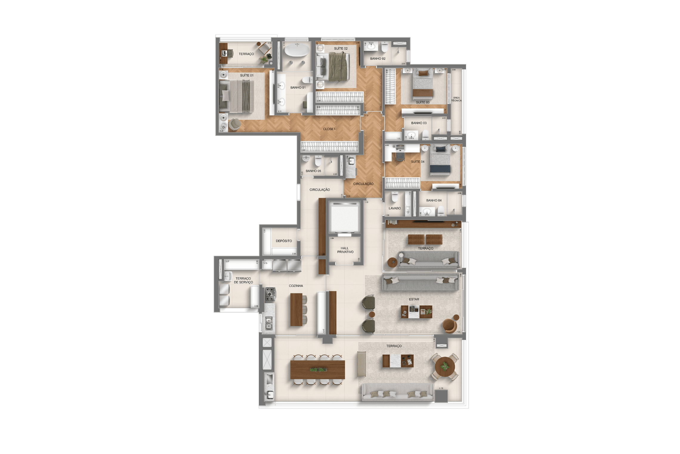 Planta 5 — Monã Mooca