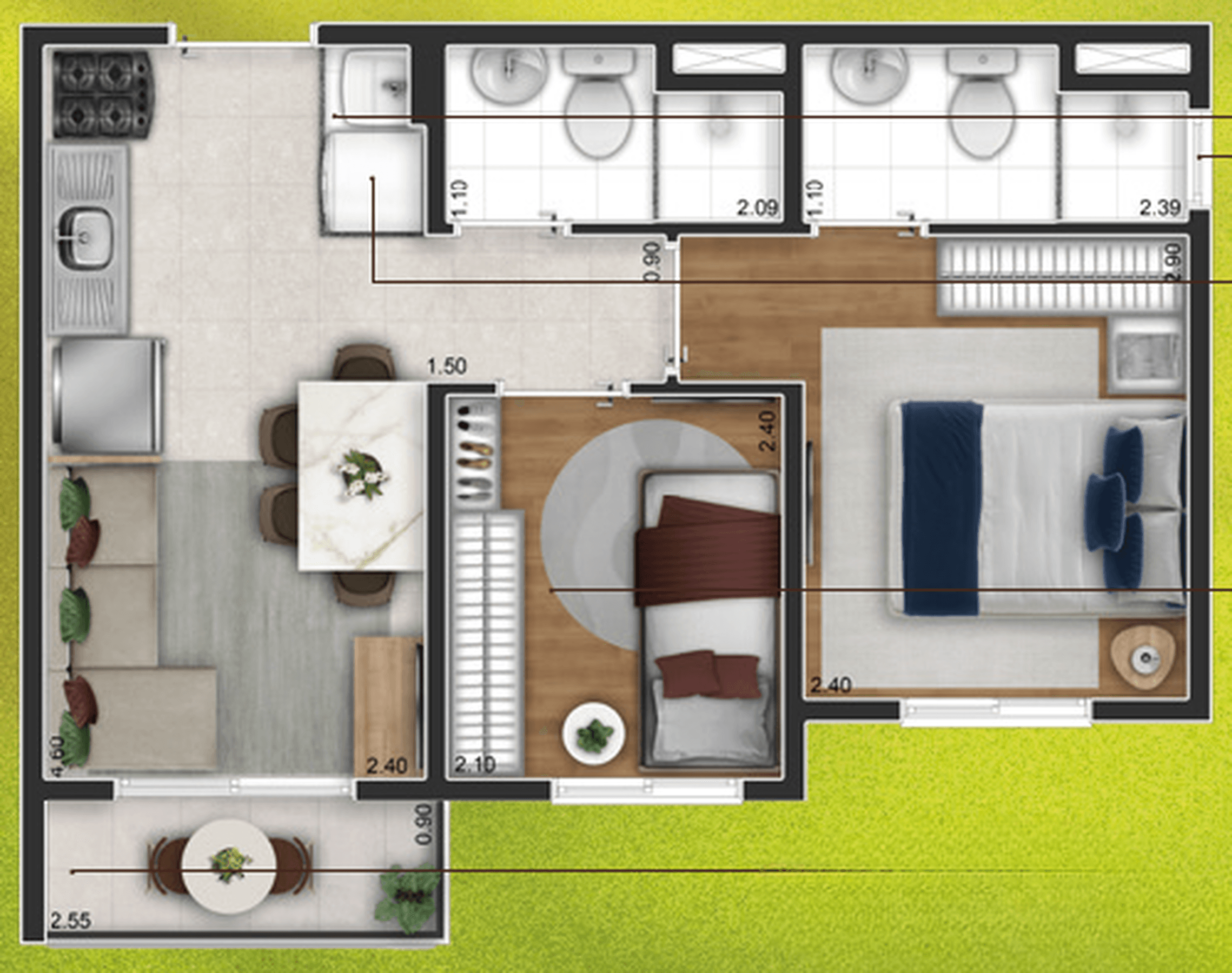 Planta 4 — Vila Boulevard Mooca - Fase 1