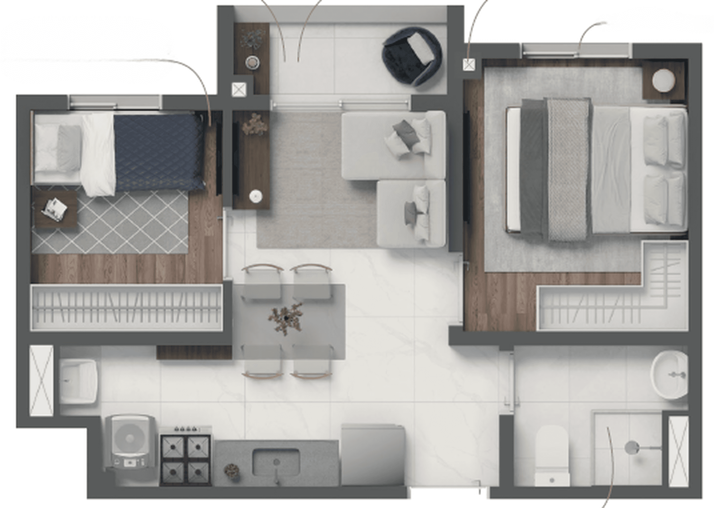 Planta 6 — Vivaz Selection Vila Prudente