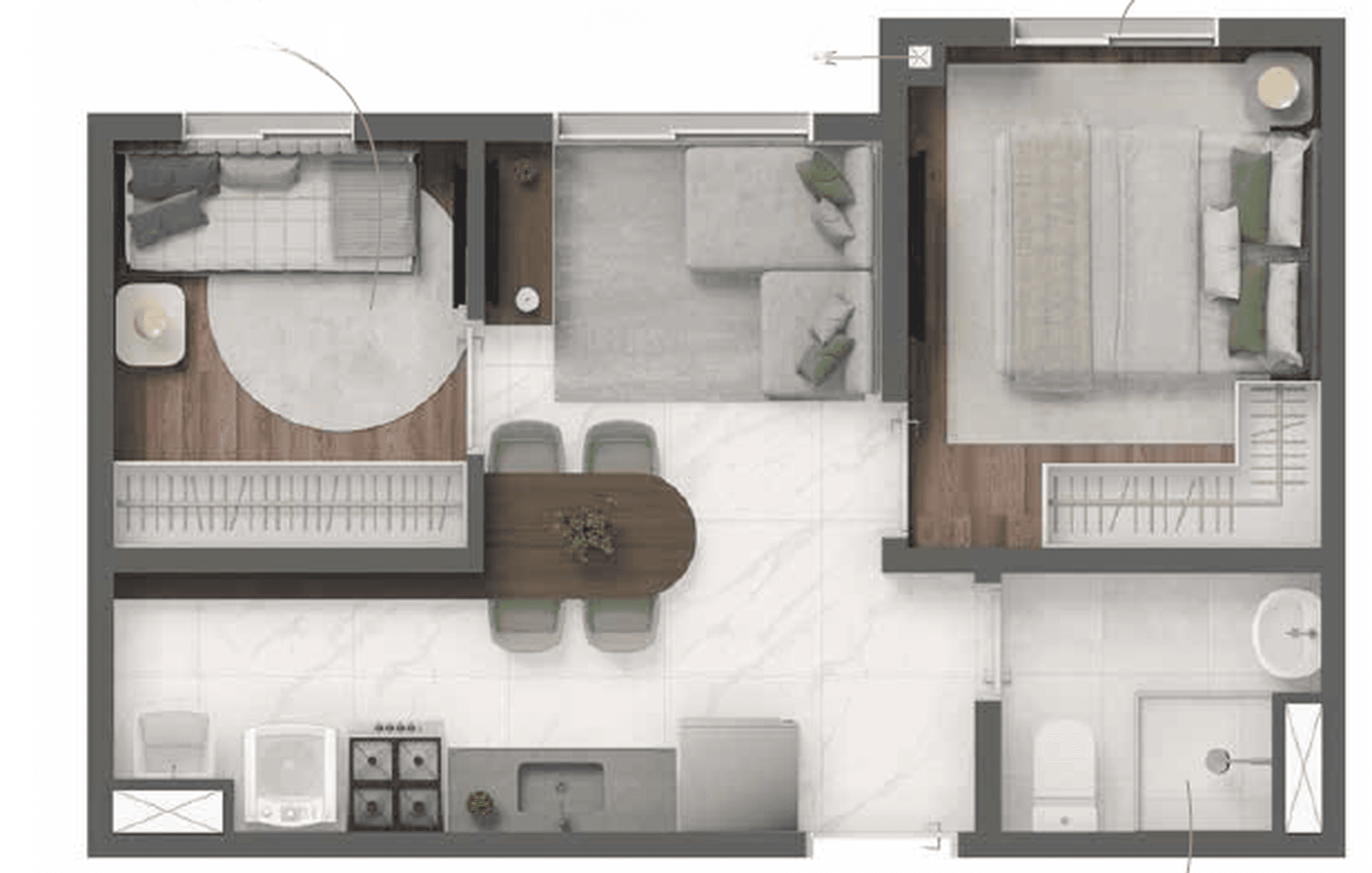 Planta 6 — Vivaz Selection Laguna