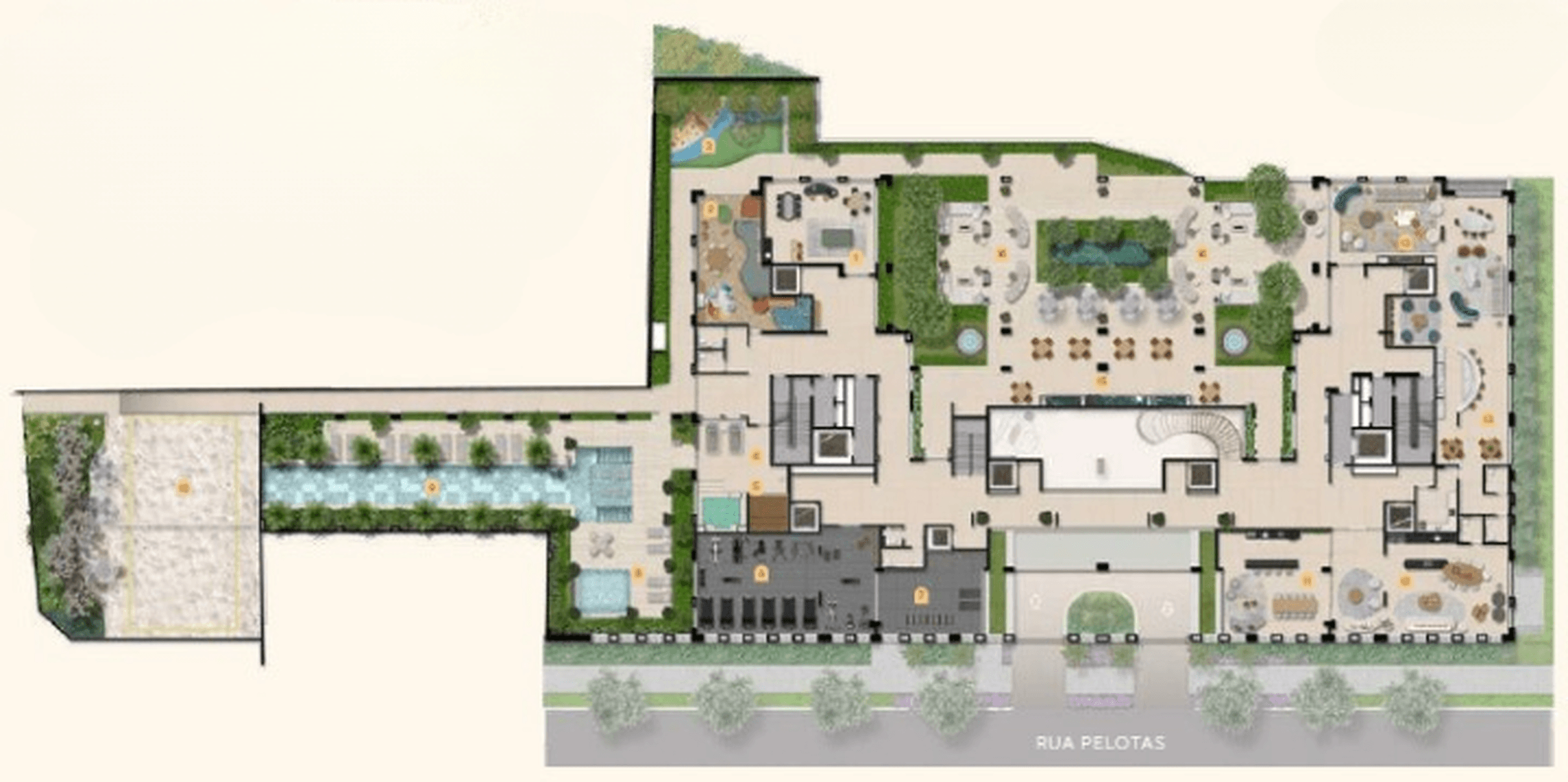 Planta 1 — Taj Ibirapuera