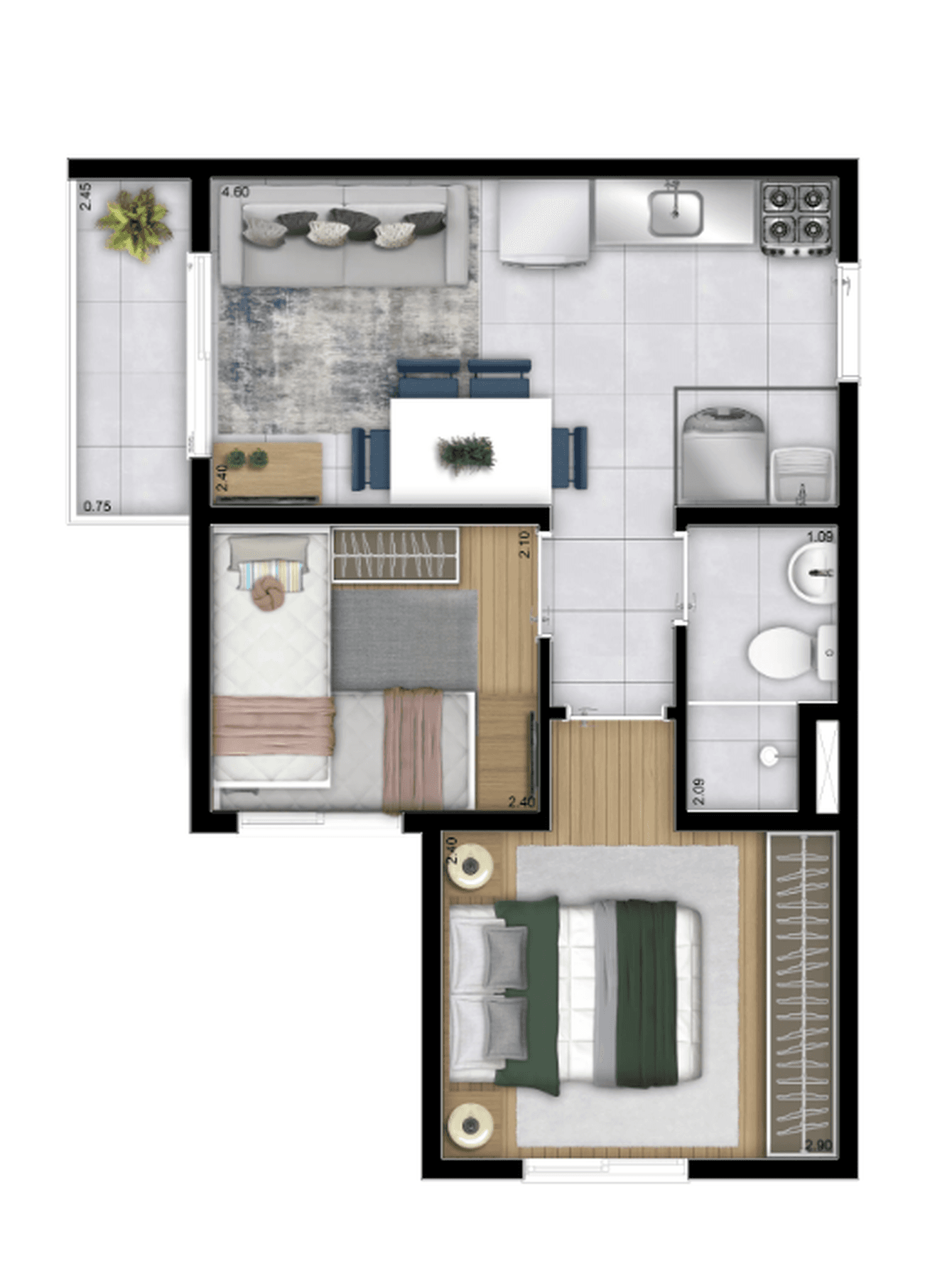 Planta 2 — Plano&Jaçanã