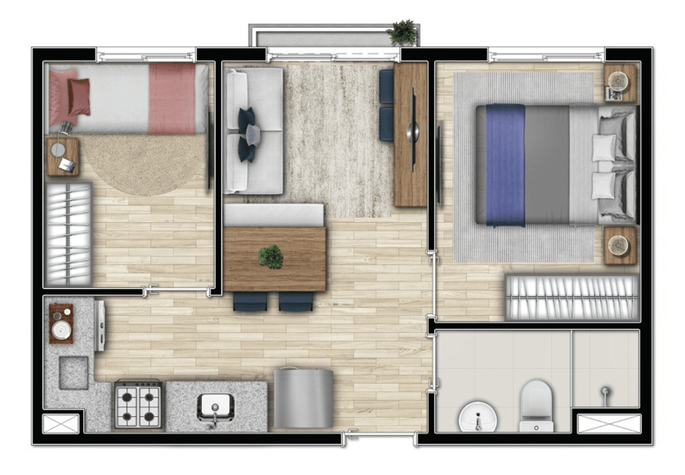 Planta 6 — Bem Viver Paulista