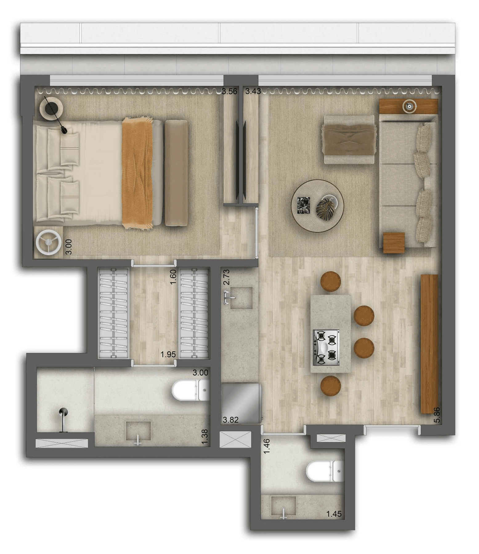 Planta 3 — Ritmo Itaim