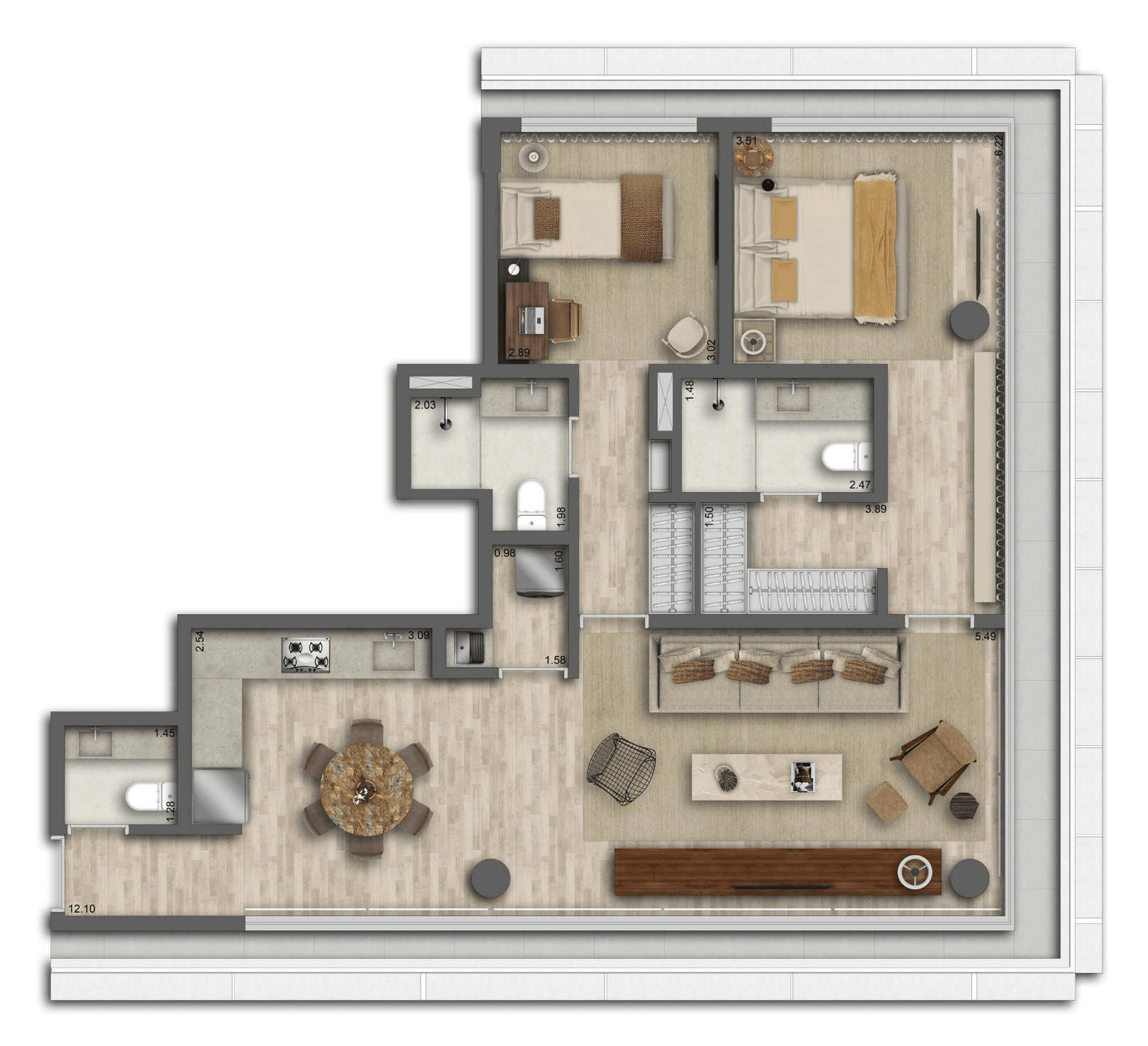 Planta 4 — Ritmo Itaim