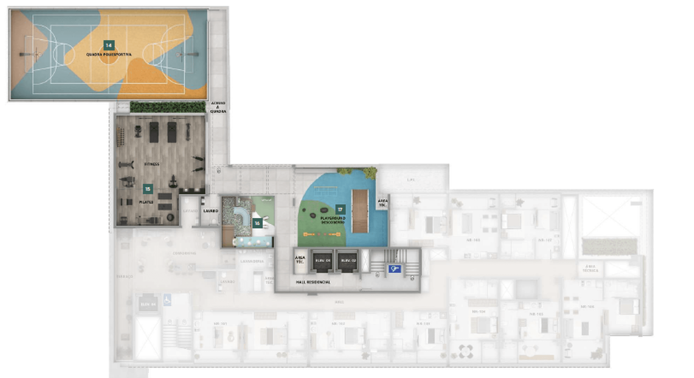 Planta 1 — Brisea Moema - Residencial