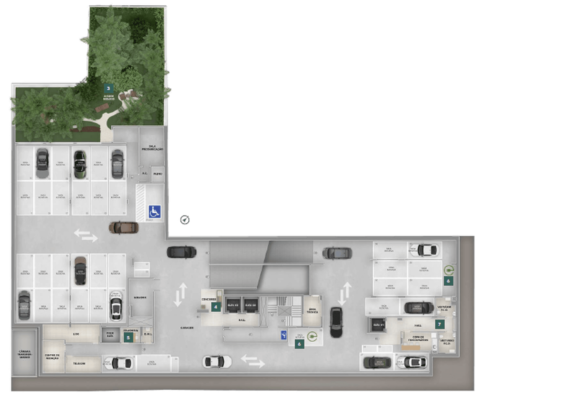 Planta 3 — Brisea Moema - Residencial