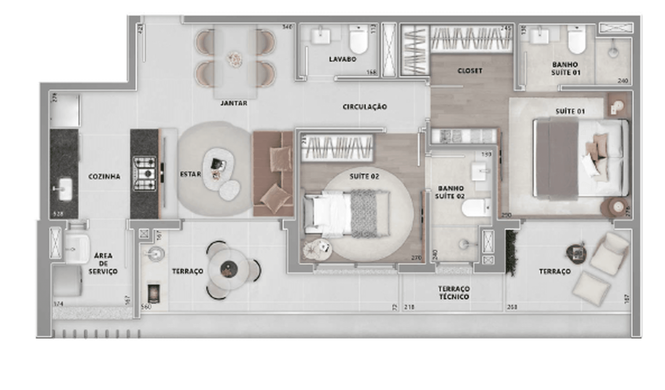 Planta 6 — Brisea Moema - Residencial
