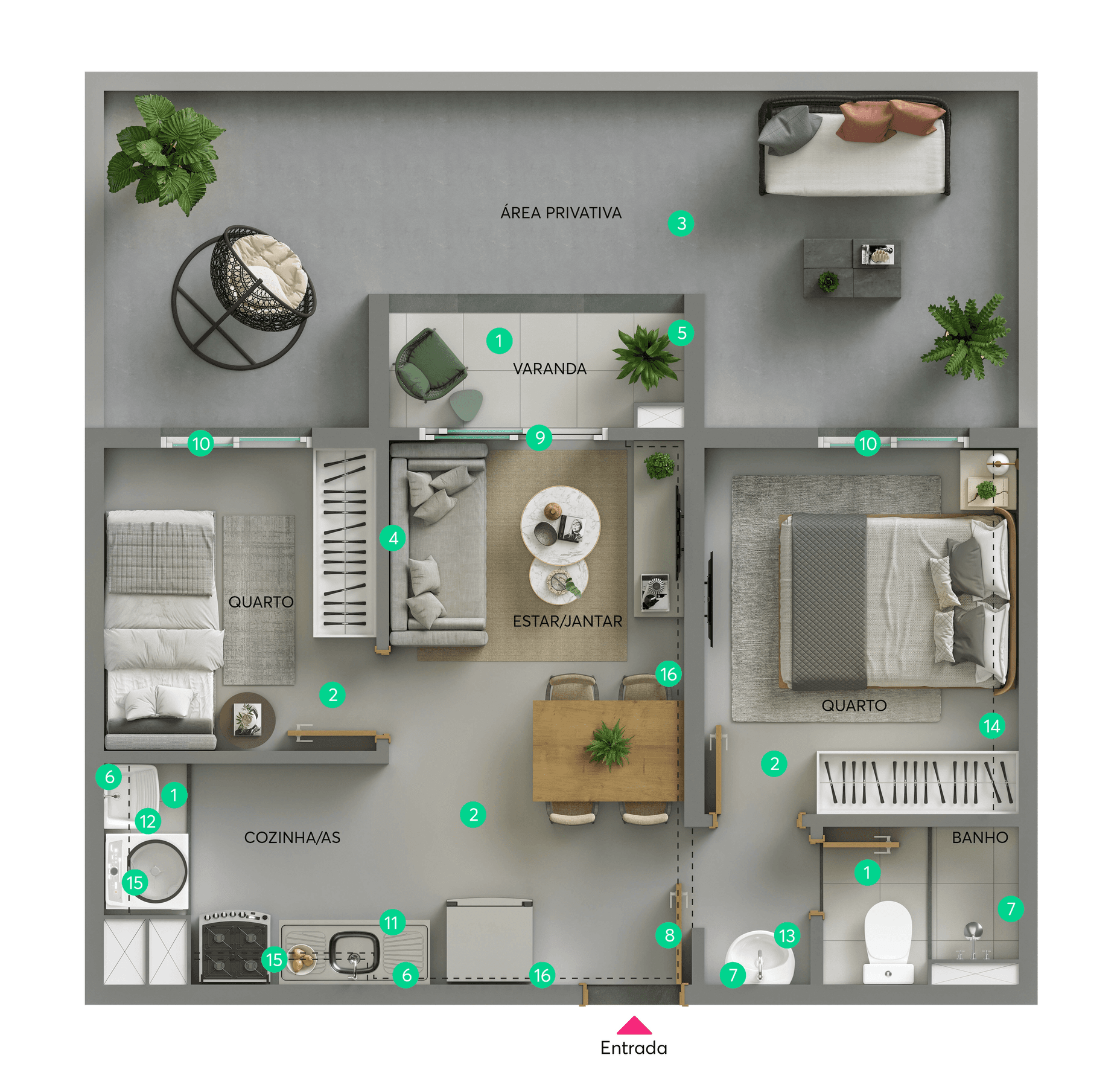 Planta 4 — Parque Holandês