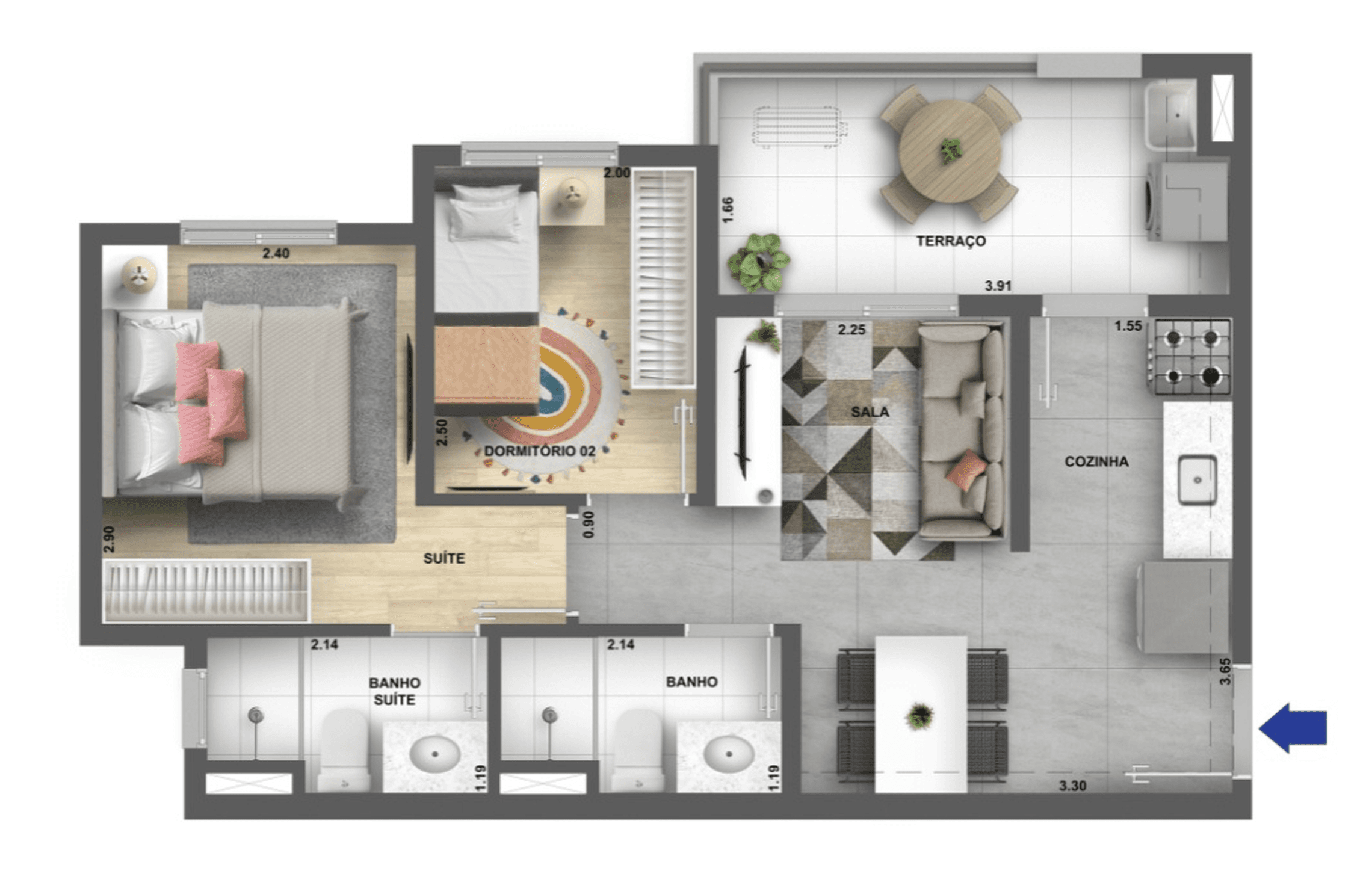 Planta 5 — Galleria Santa Marina