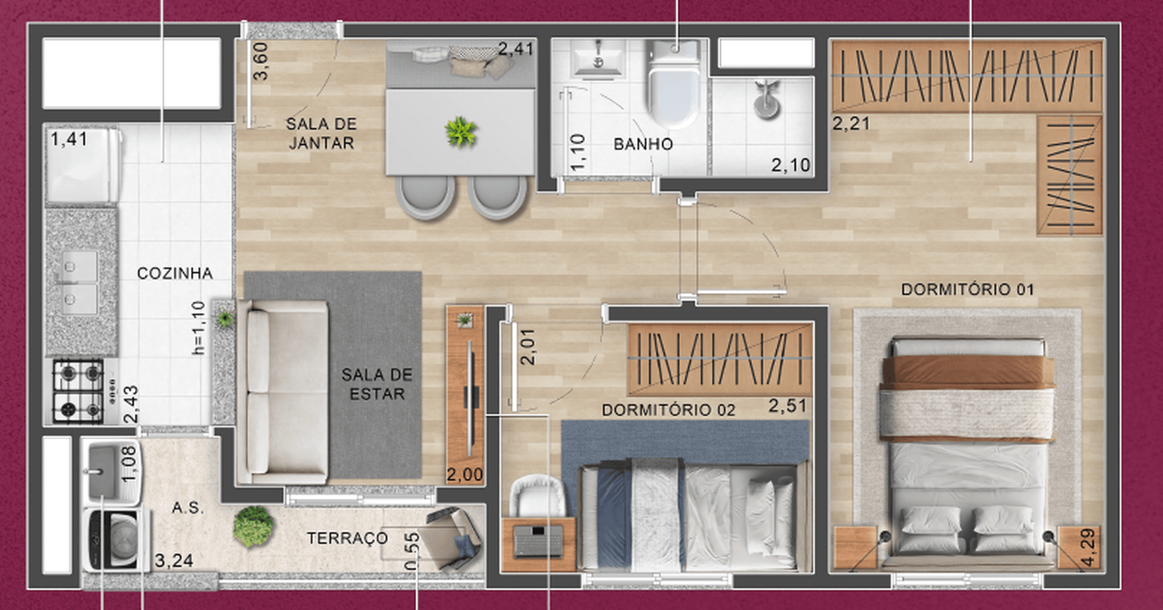 Planta 5 — Up Vila Santa Catarina