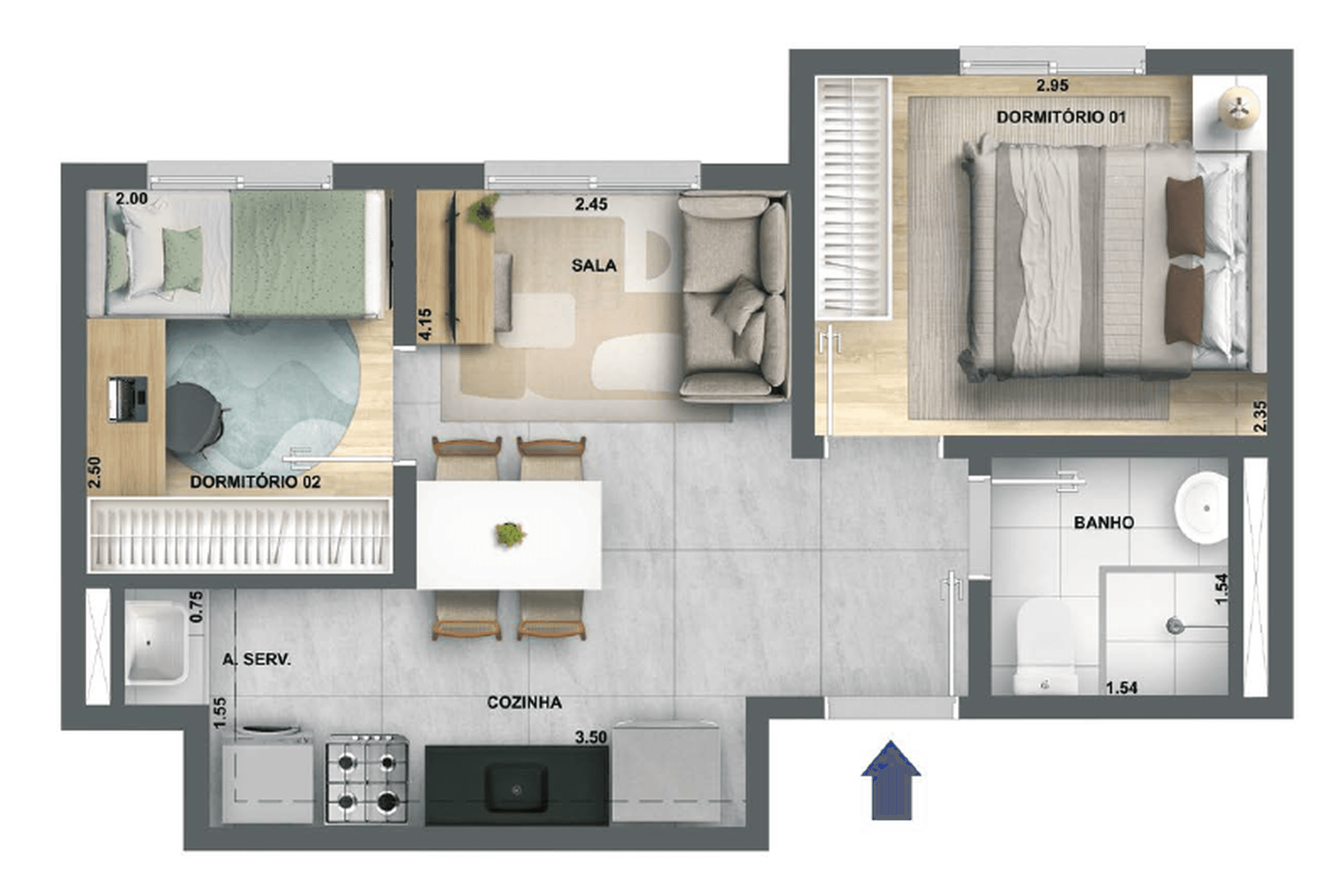 Planta 4 — Singular Butantã