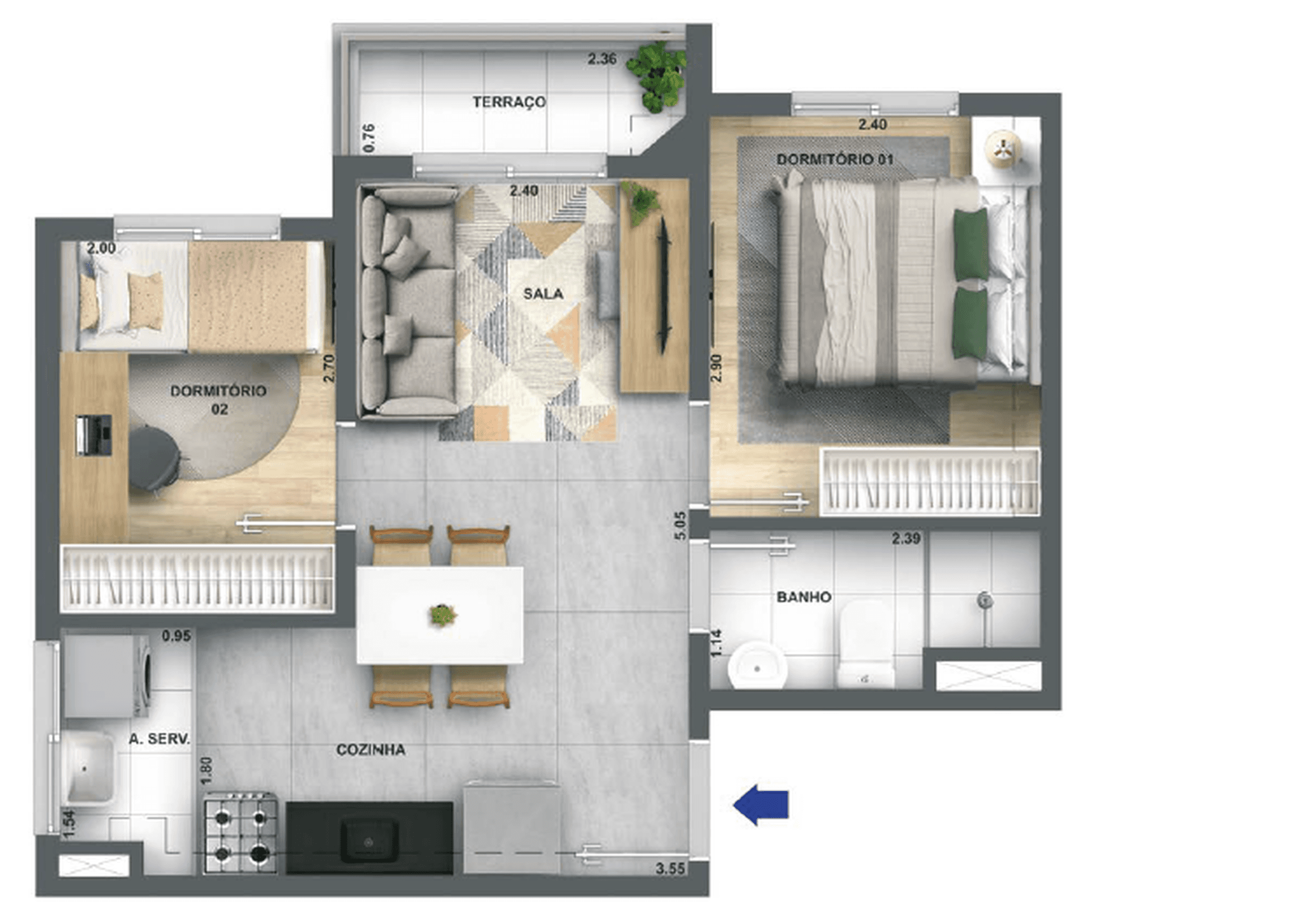 Planta 5 — Singular Butantã