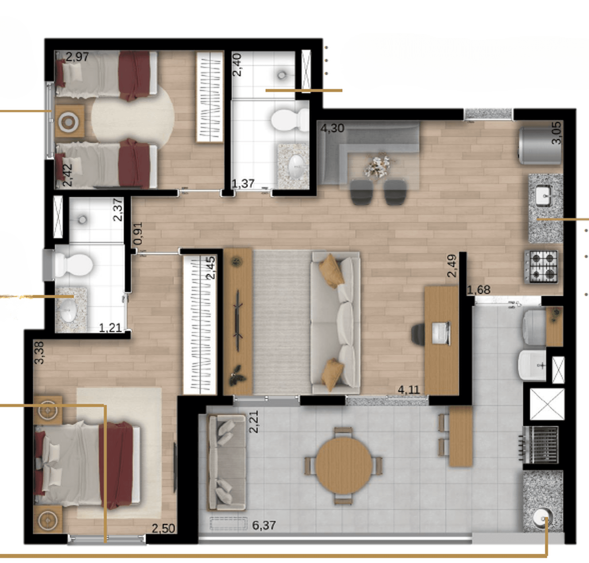 Planta 5 — Lumi Sphere