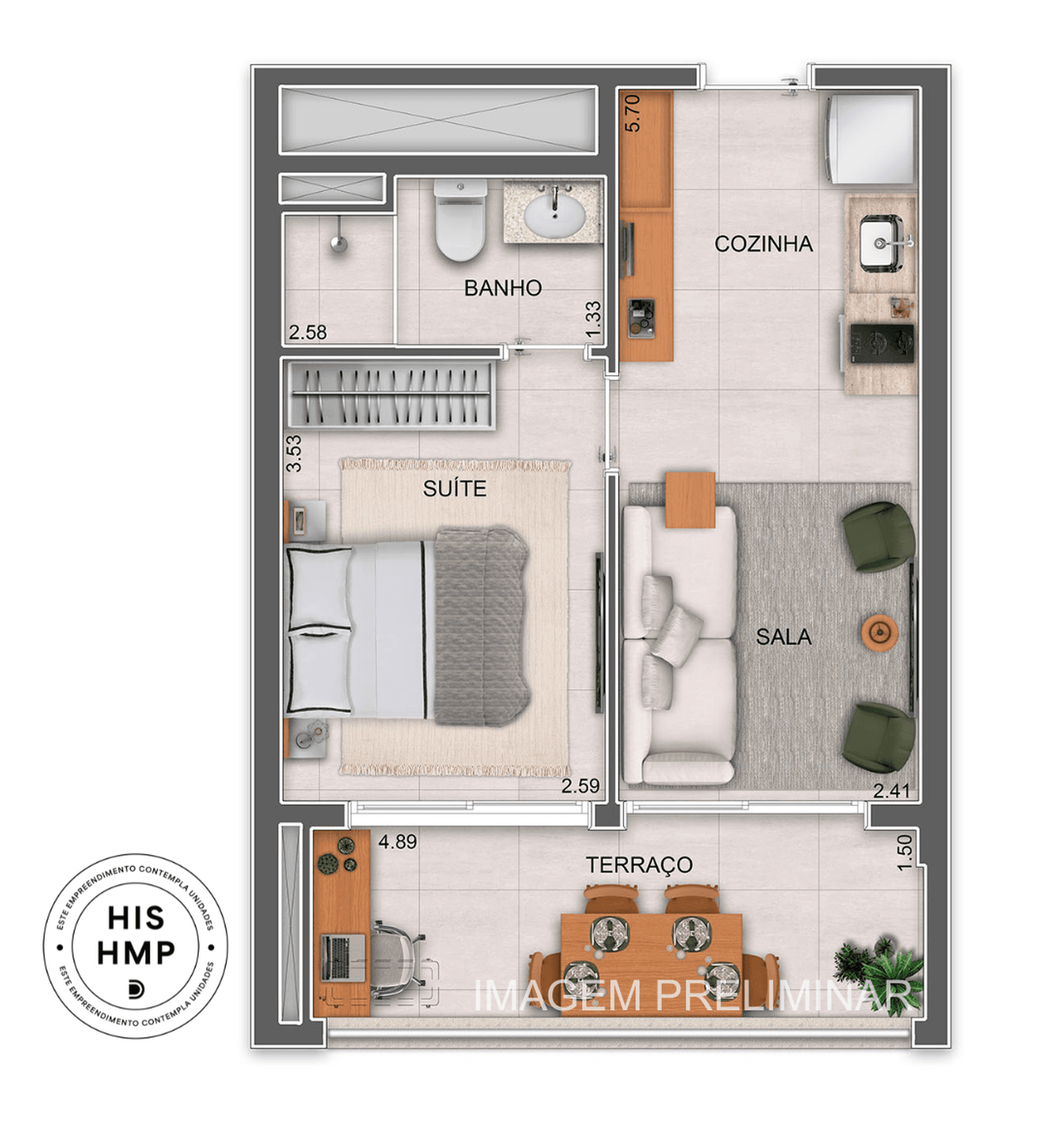 Planta 2 — Parque Diálogo Vila Ema Smart Spaces