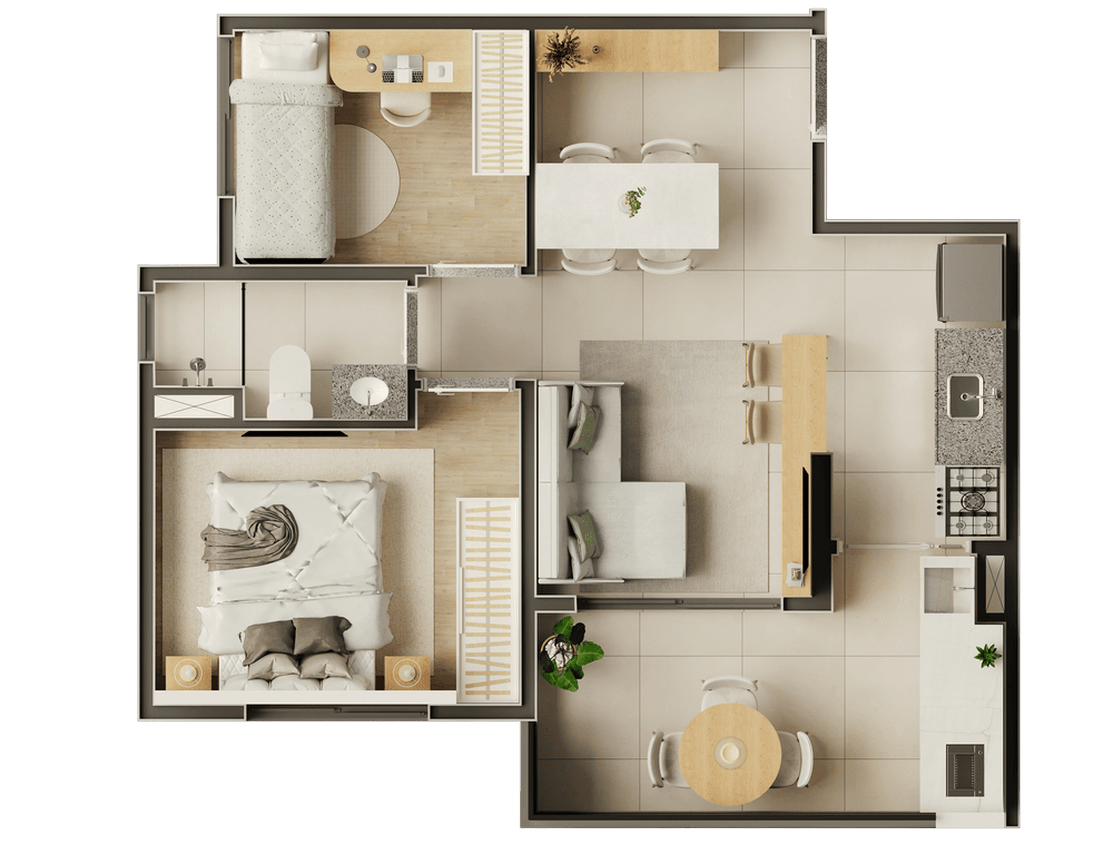 Planta 1 — Domus Jardim da Saúde