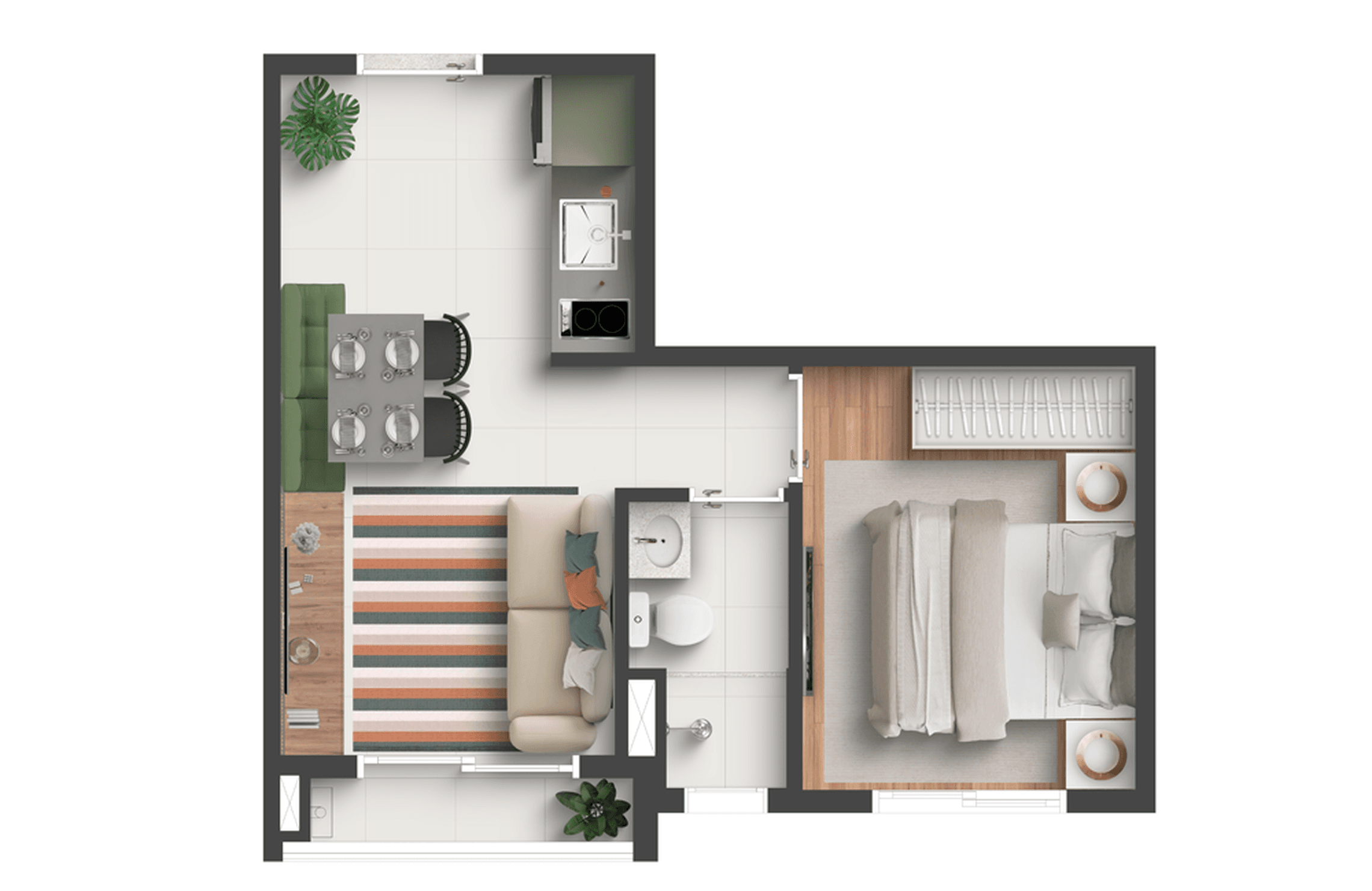 Planta 3 — Nurban Praça da Árvore - Residencial