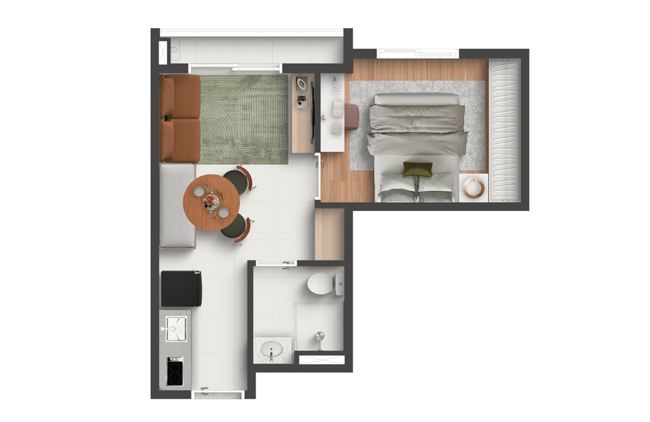 Planta 4 — Nurban Praça da Árvore - Residencial