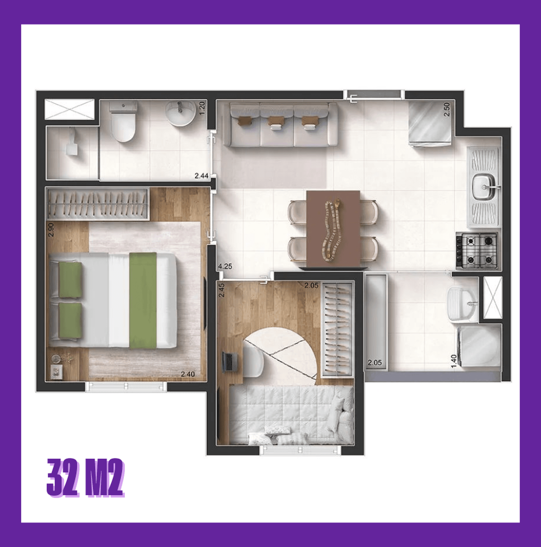 Planta 3 — Novvo Vila Prudente