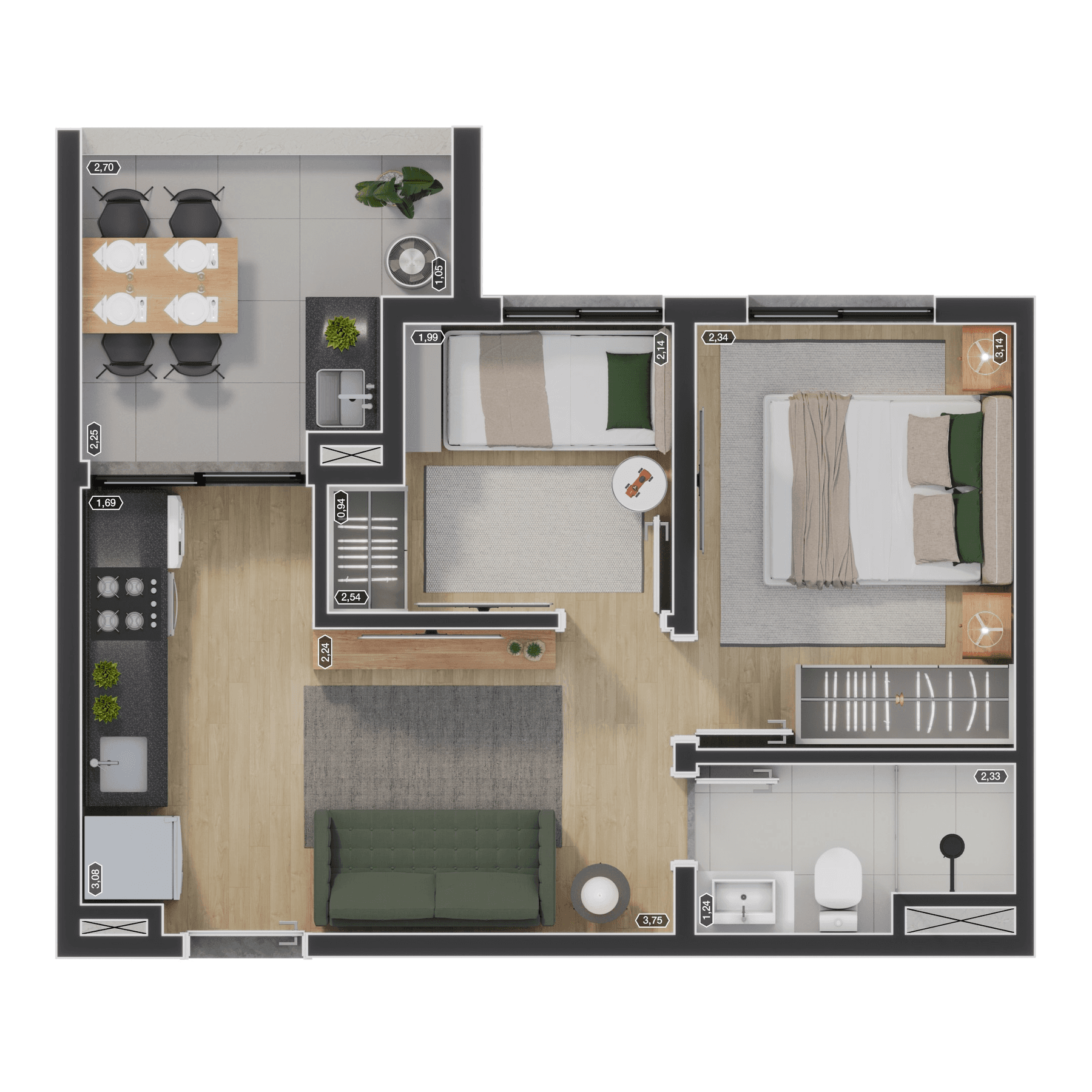 Planta 5 — myID Tucuruvi Signature - Residencial