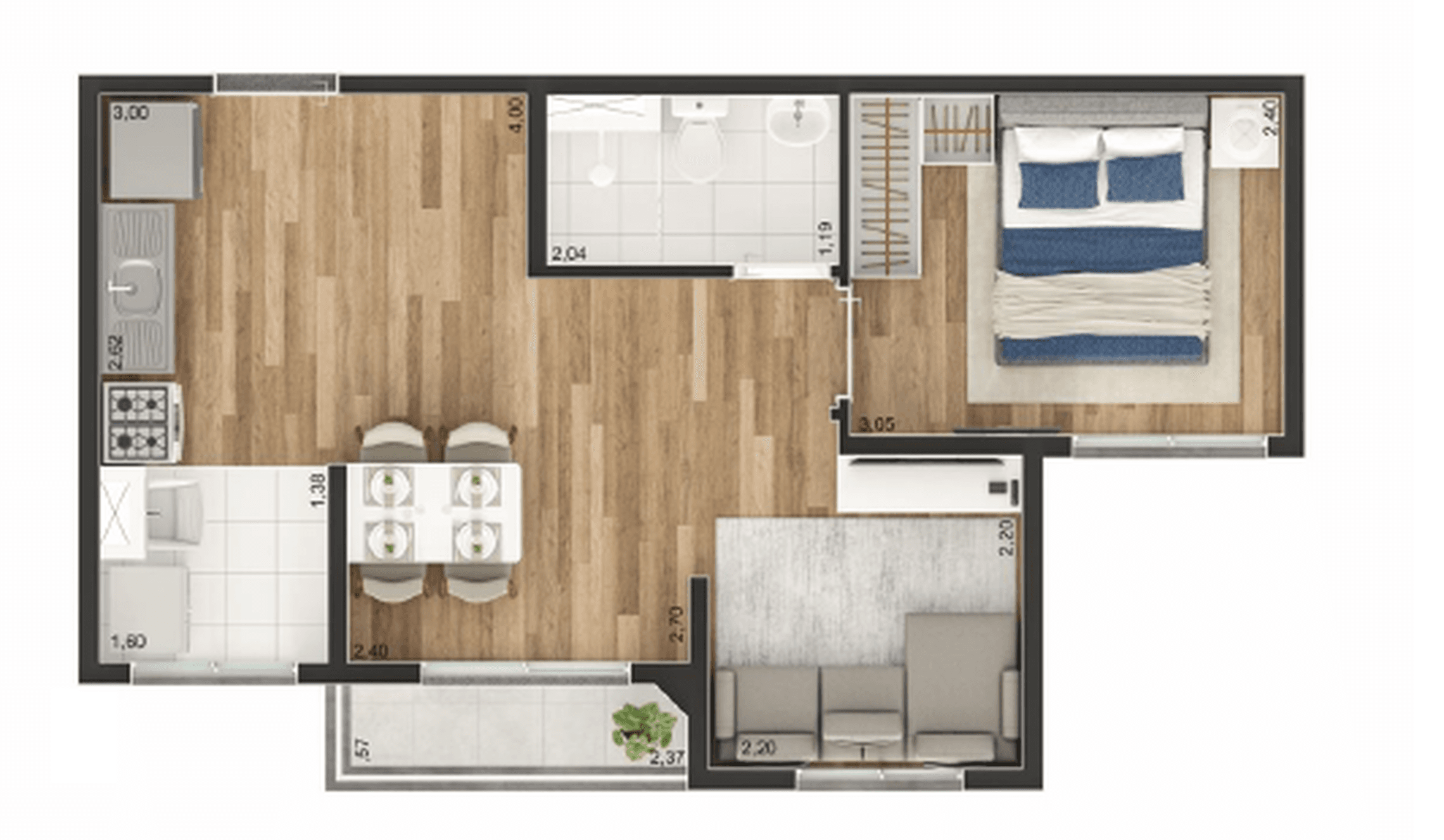 Planta 3 — Green Park Embira