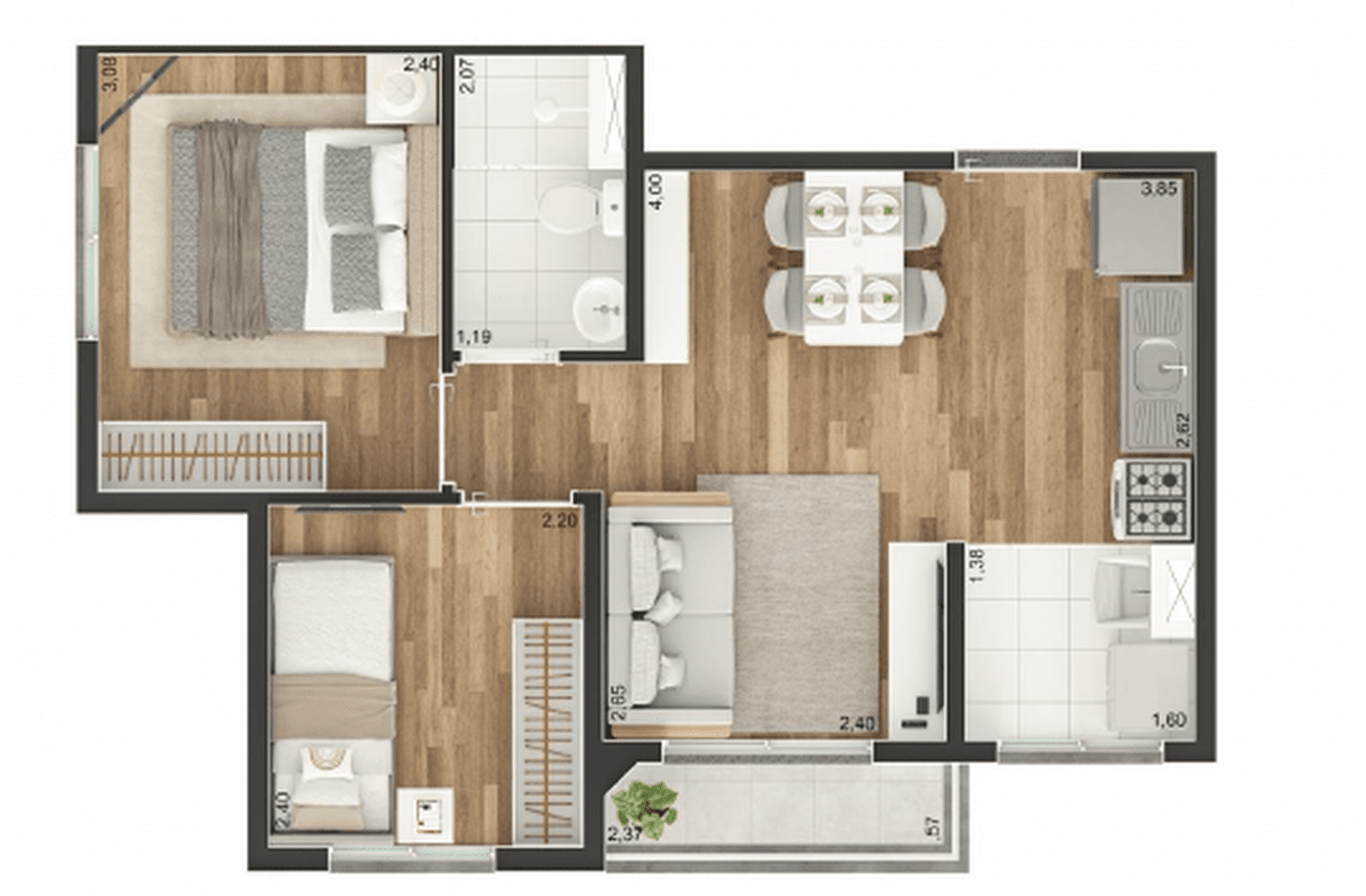 Planta 4 — Green Park Embira