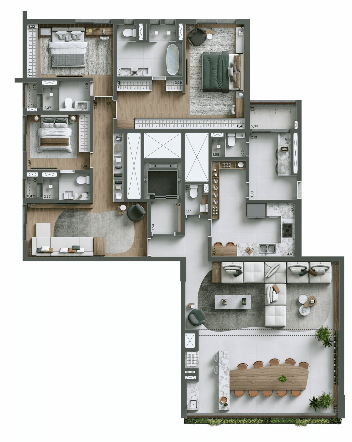 Planta 4 — Nuv Moema