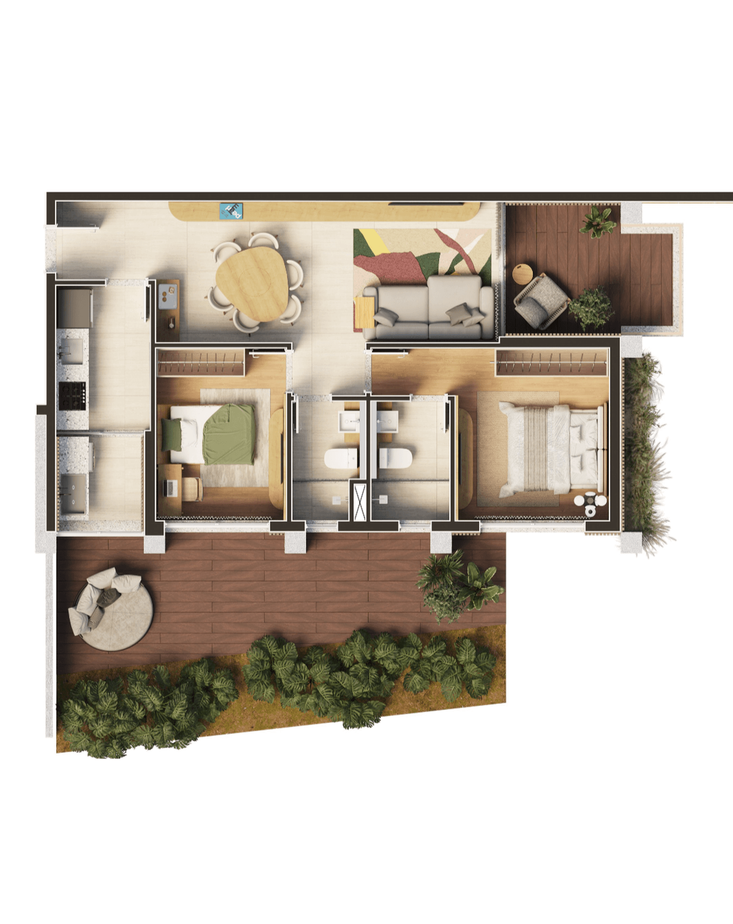 Planta 1 — Morá Alto da Lapa - Residencial