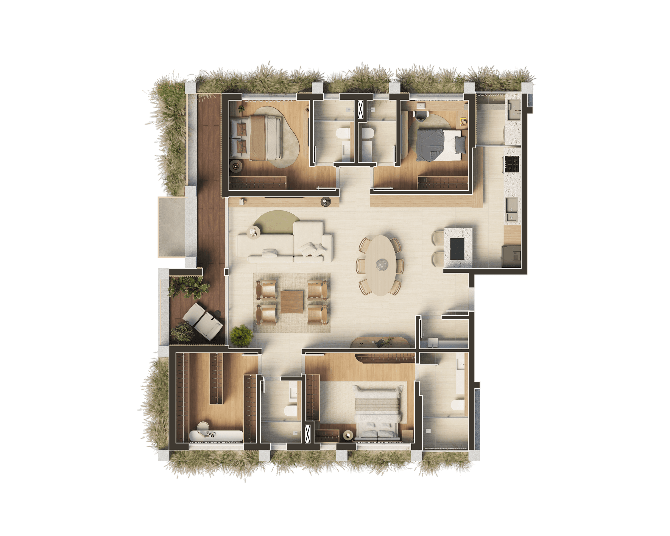 Planta 3 — Morá Alto da Lapa - Residencial