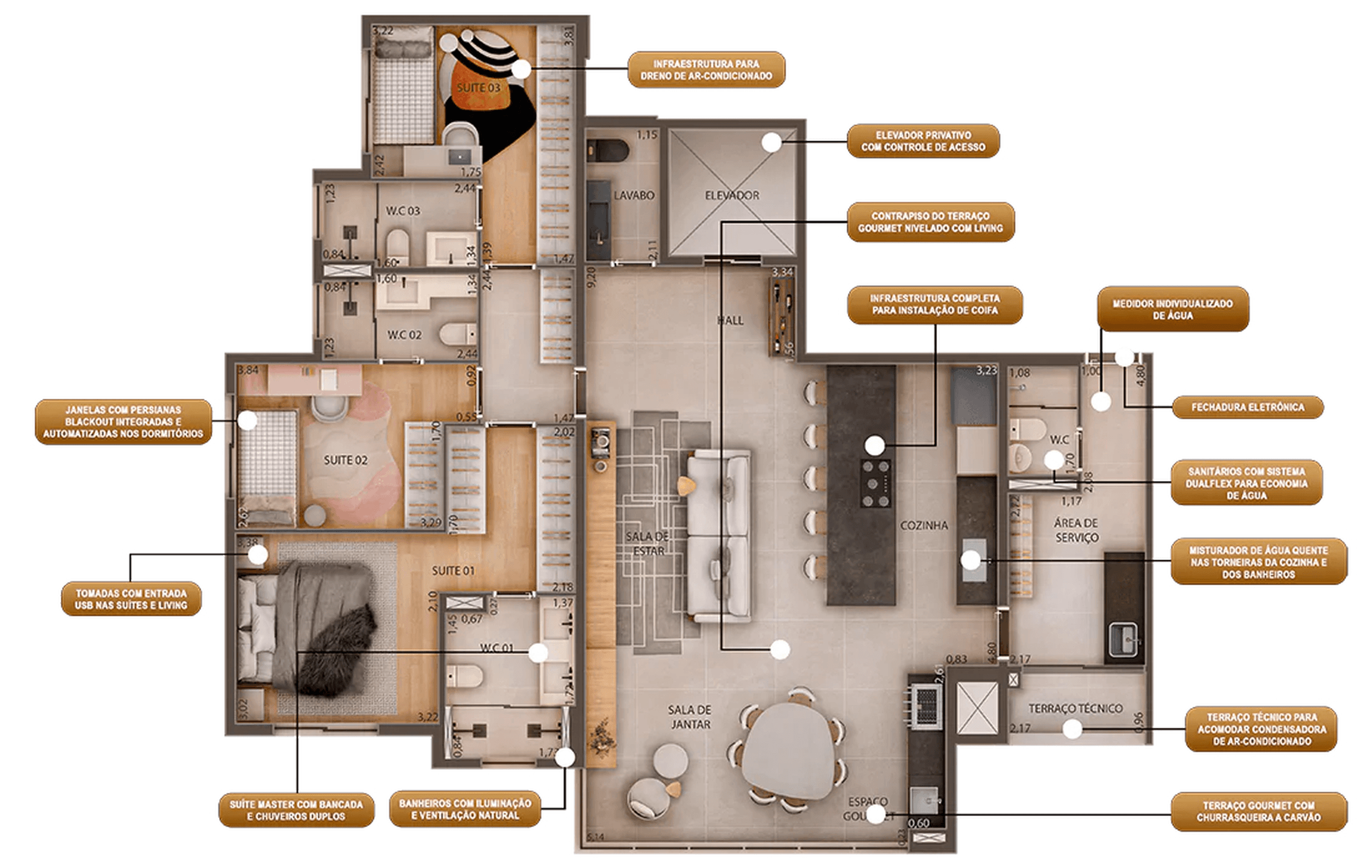 Planta 1 — Skyline