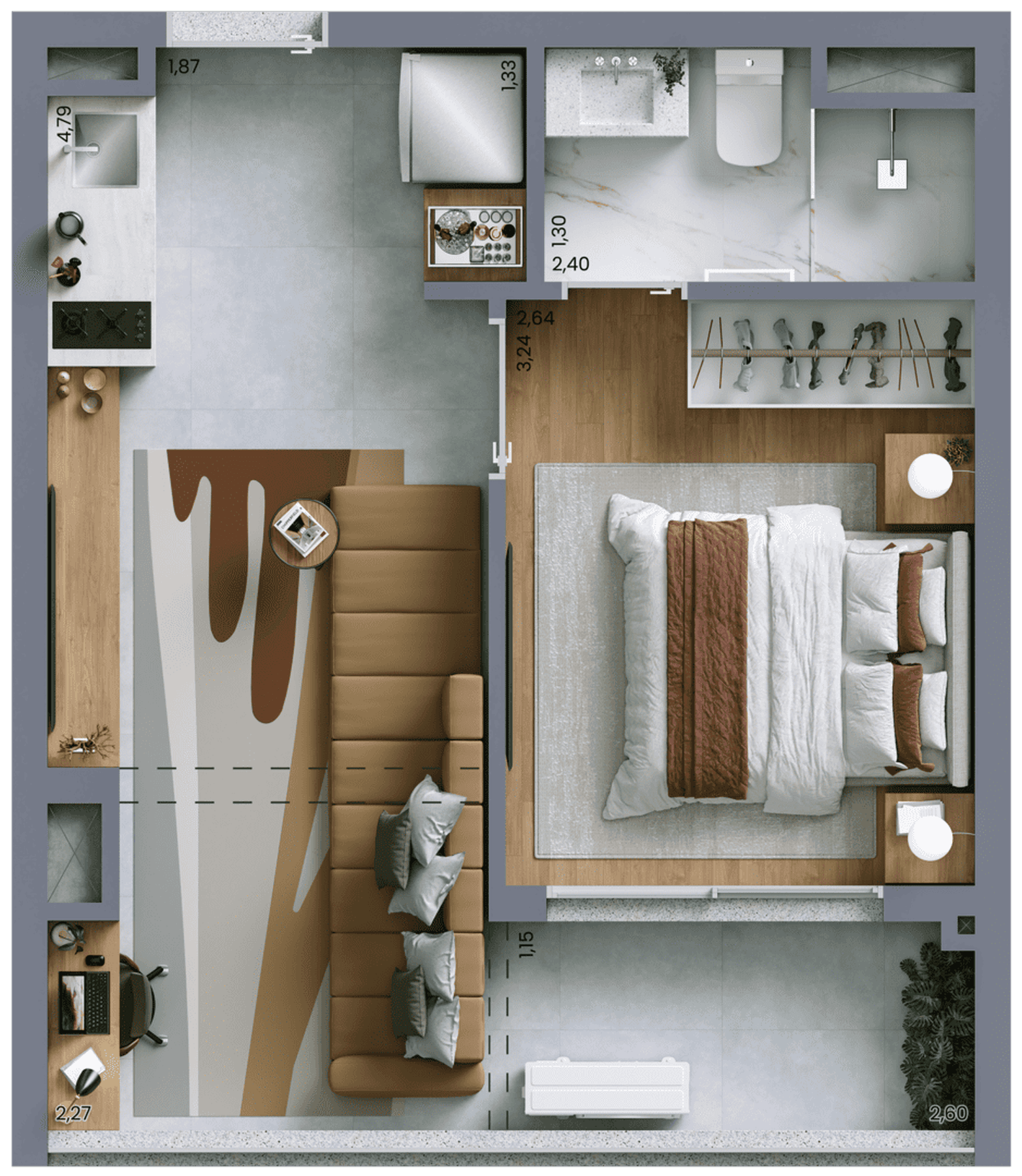 Planta 2 — Vert Vila Nova - Residencial
