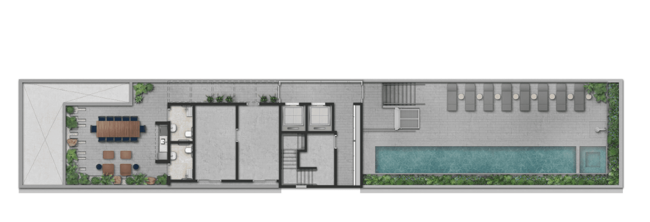 Planta 1 — Alberito - Residencial