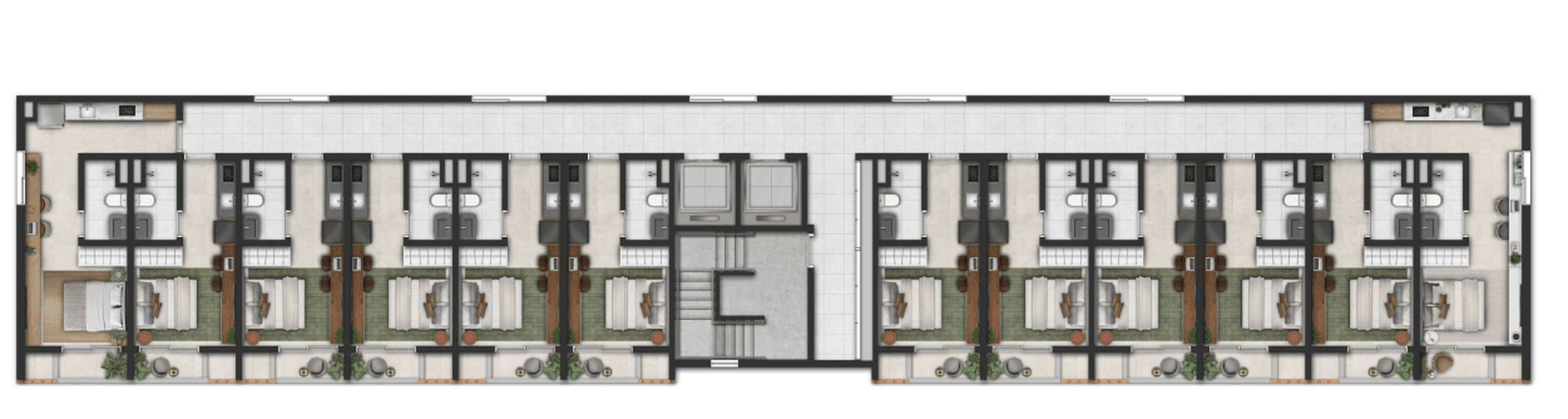 Planta 2 — Alberito - Residencial