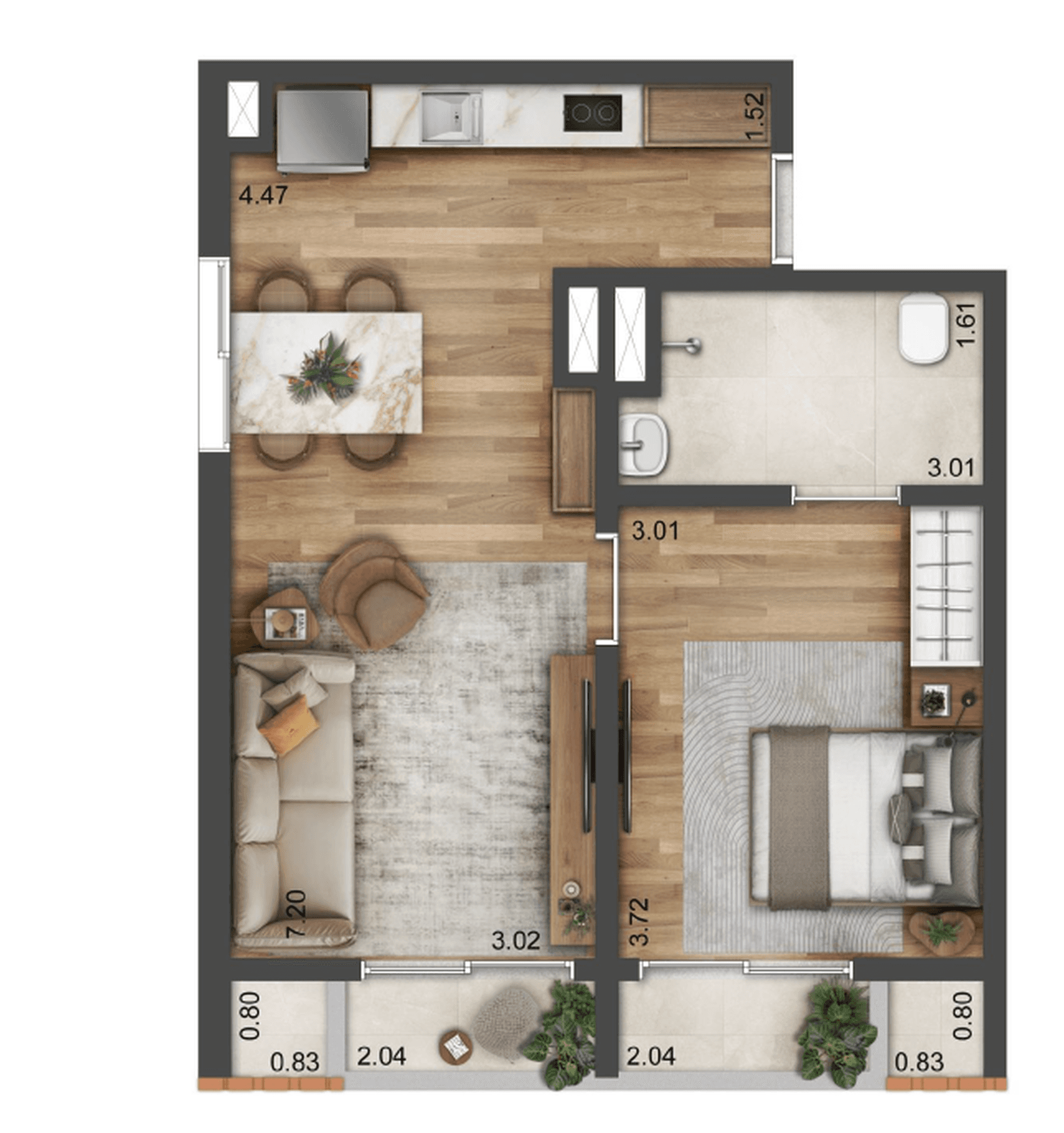 Planta 4 — Alberito - NR