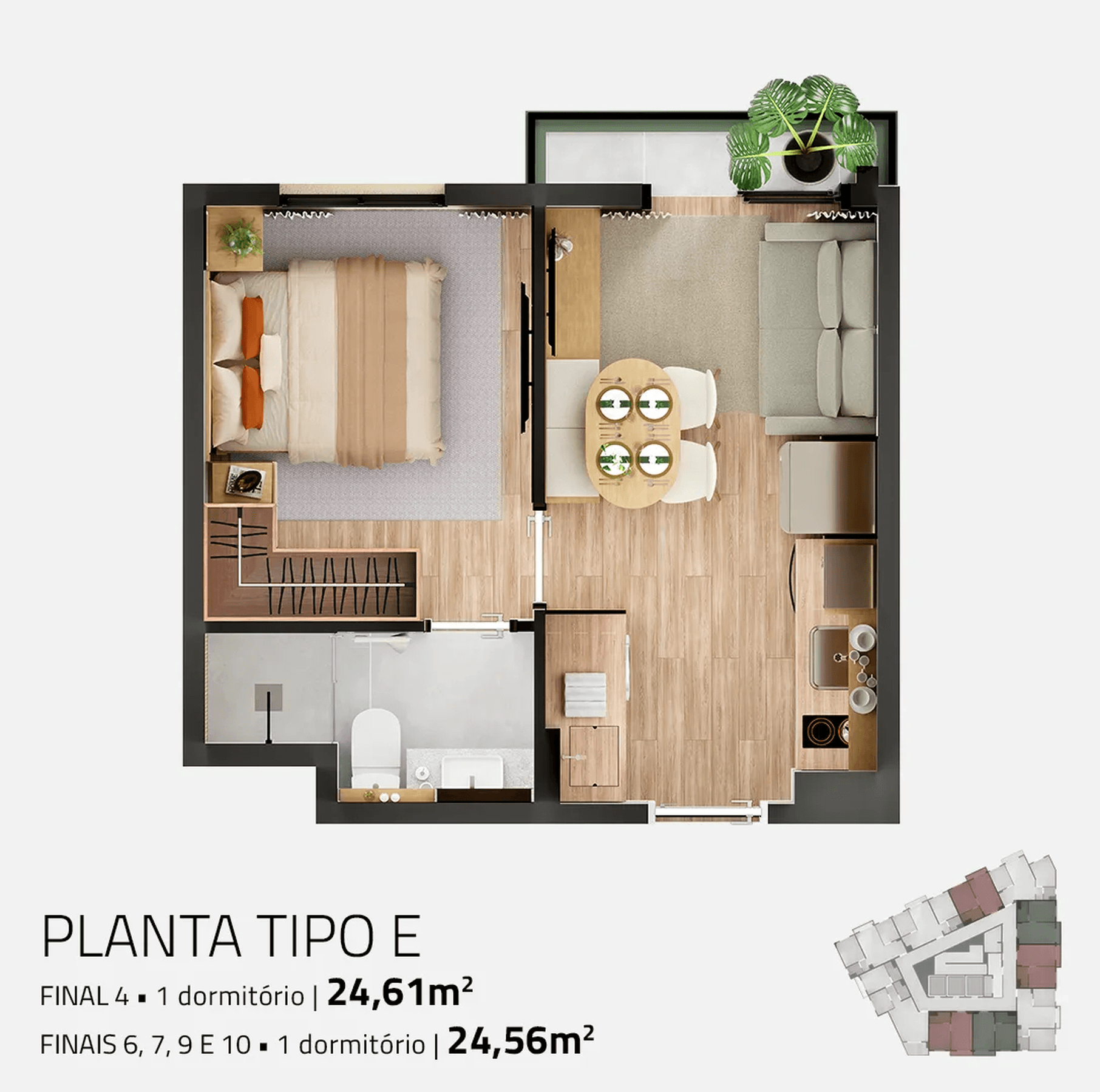 Planta 1 — Moderní Vila Prudente