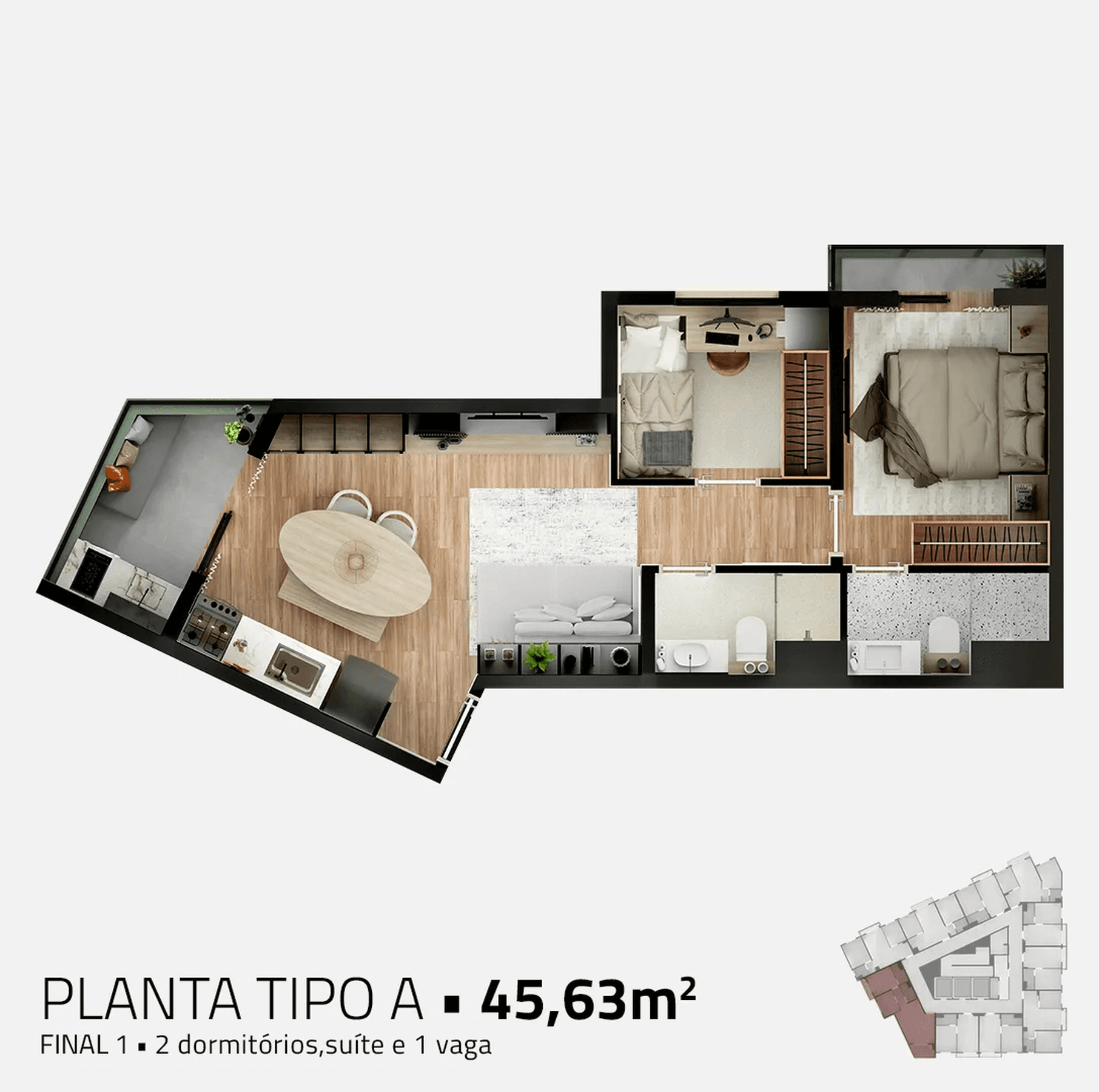 Planta 6 — Moderní Vila Prudente