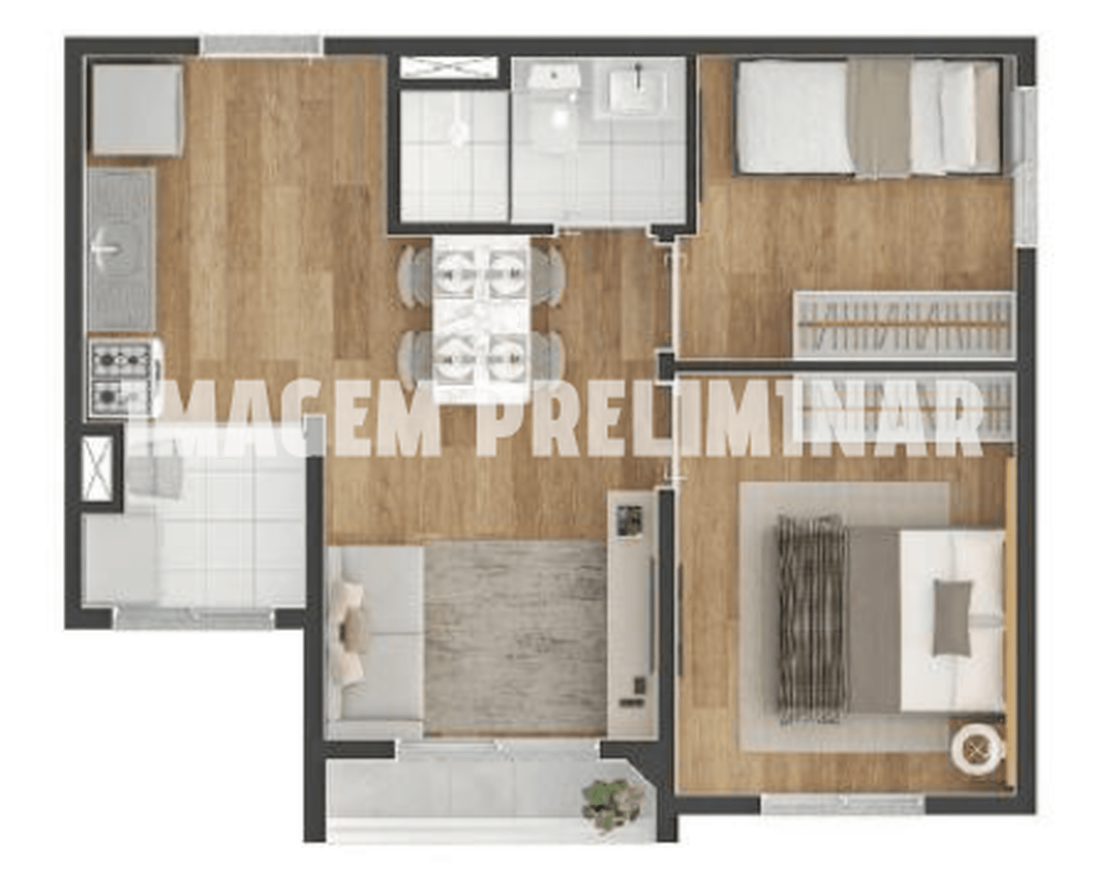 Planta 1 — Tee Marajoara