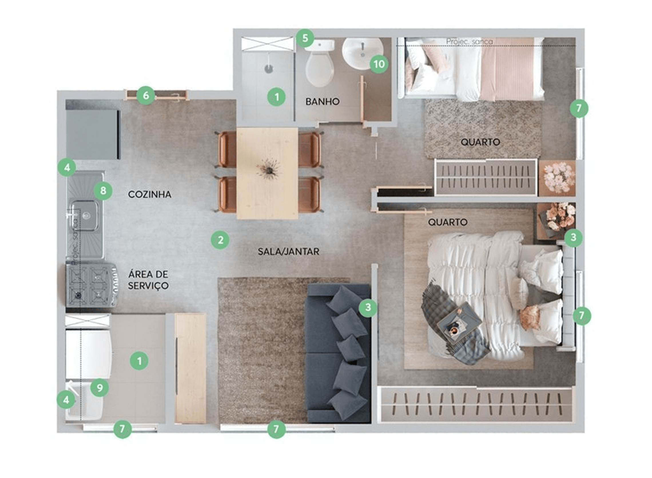 Planta 2 — Liviero - Fase 3