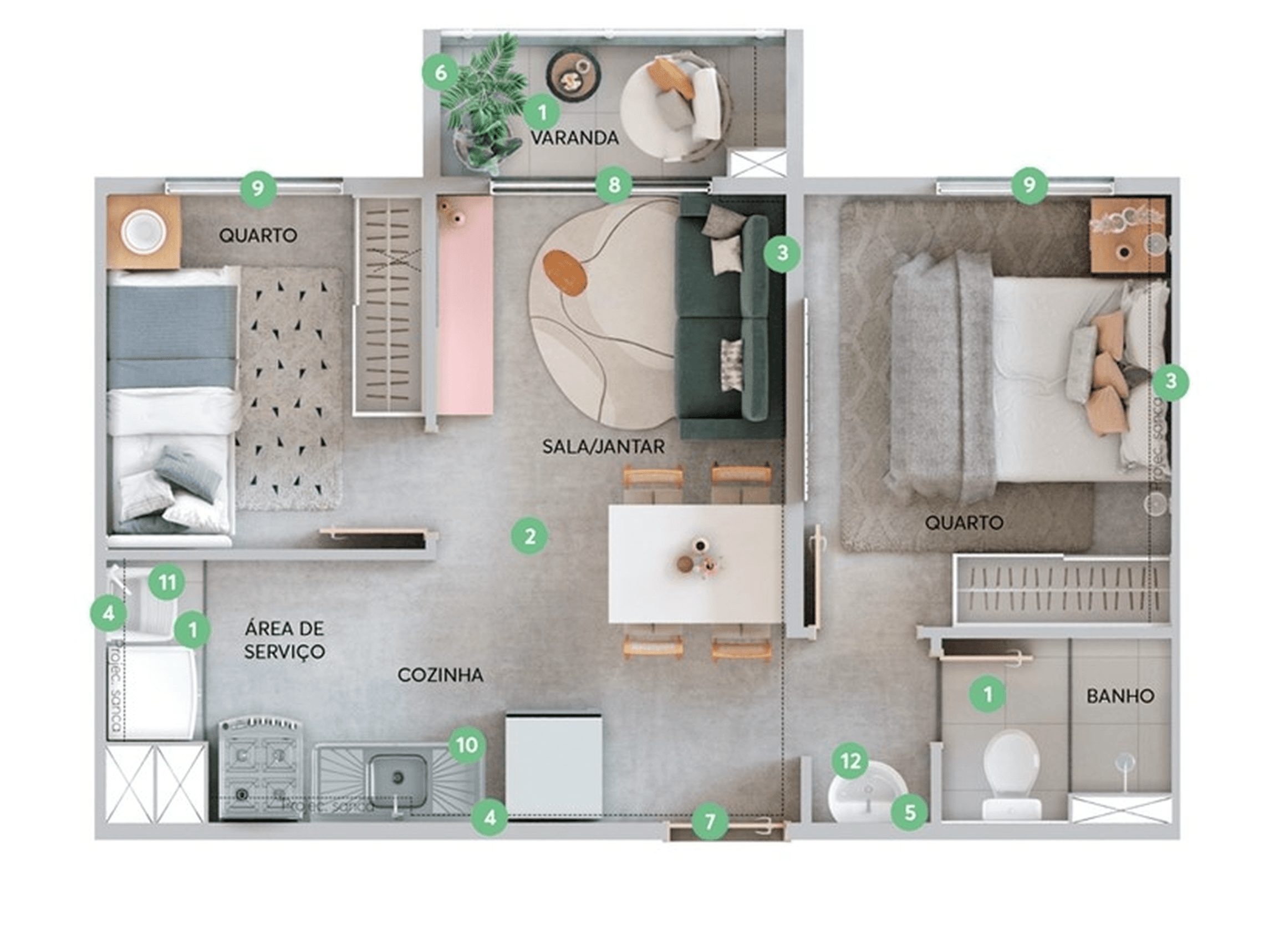 Planta 4 — Liviero - Fase 3