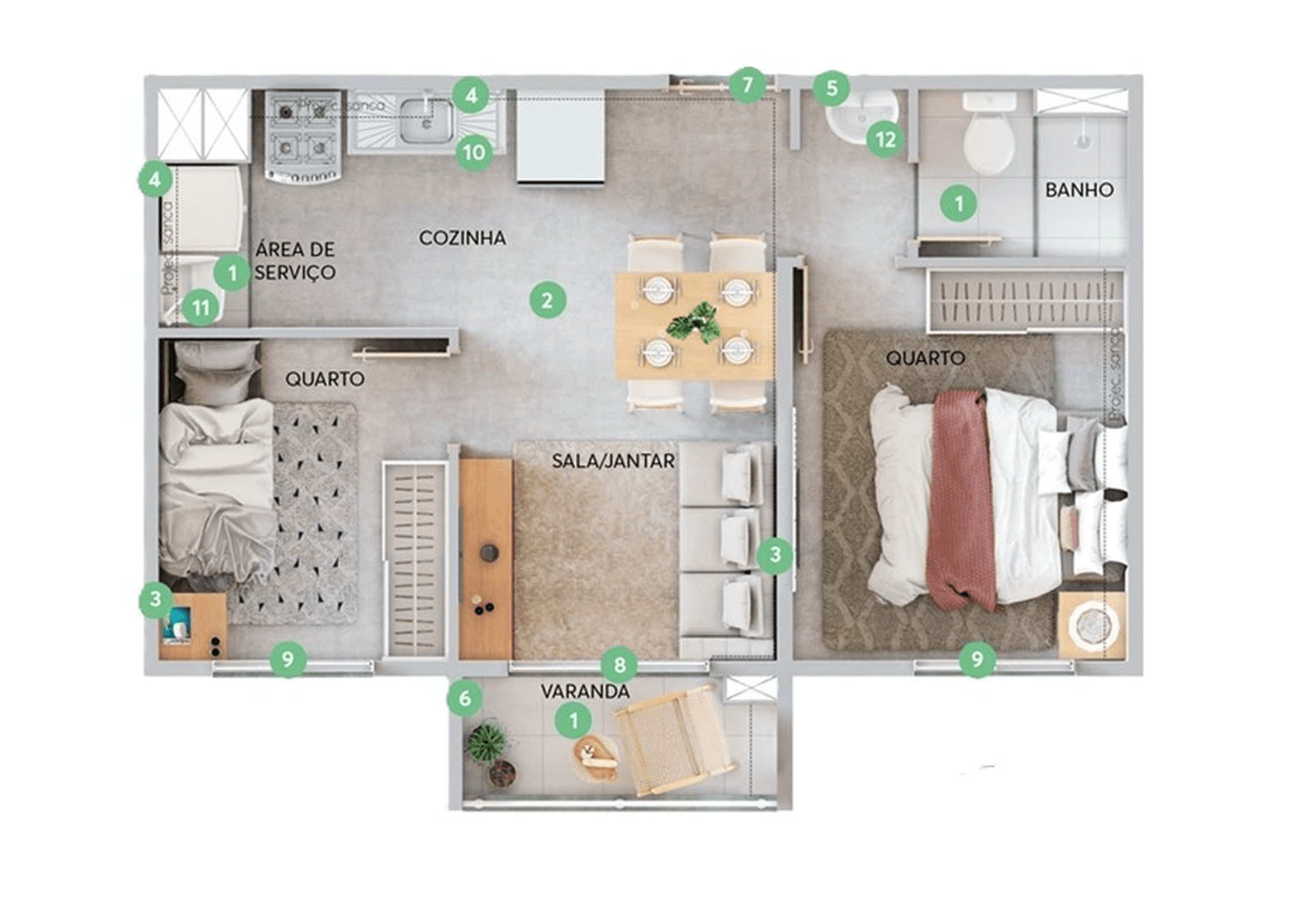Planta 5 — Liviero - Fase 3