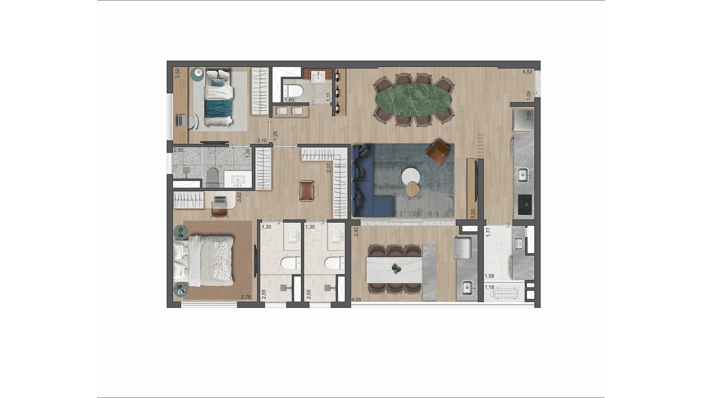 Planta 5 — The Gardens Eleya - Residencial