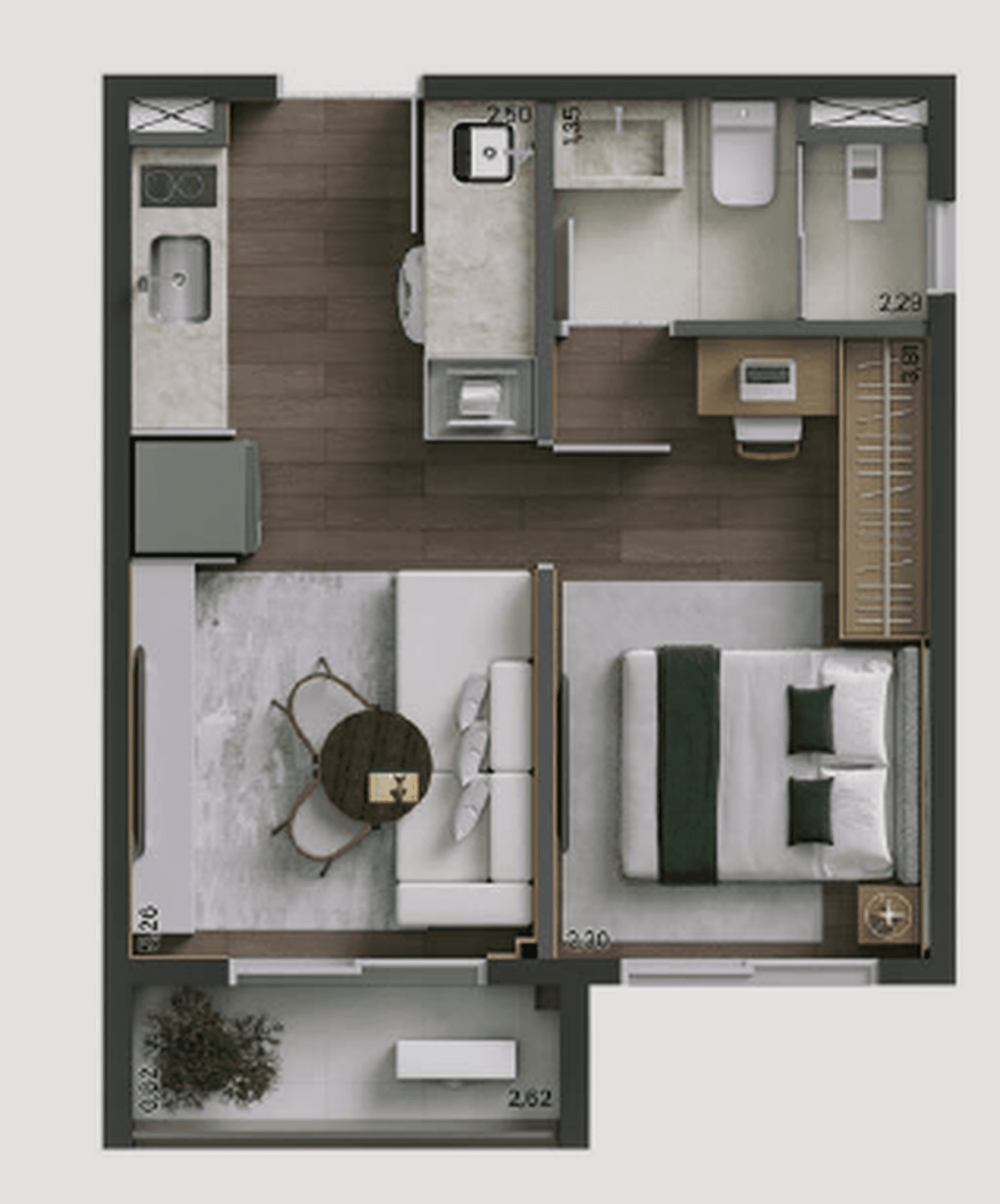 Planta 1 — Trya