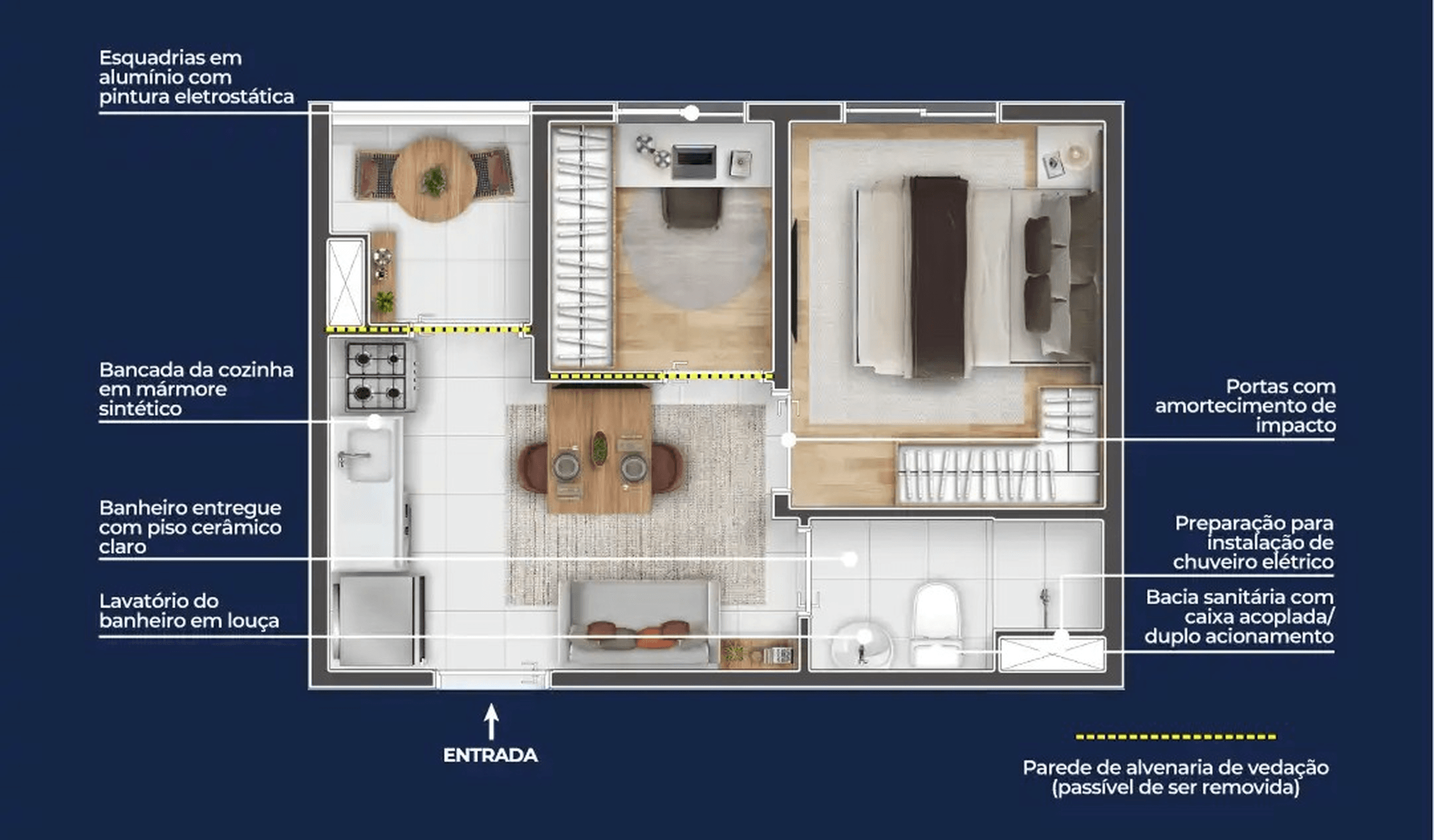 Planta 2 — Longitude Città - Fase 1