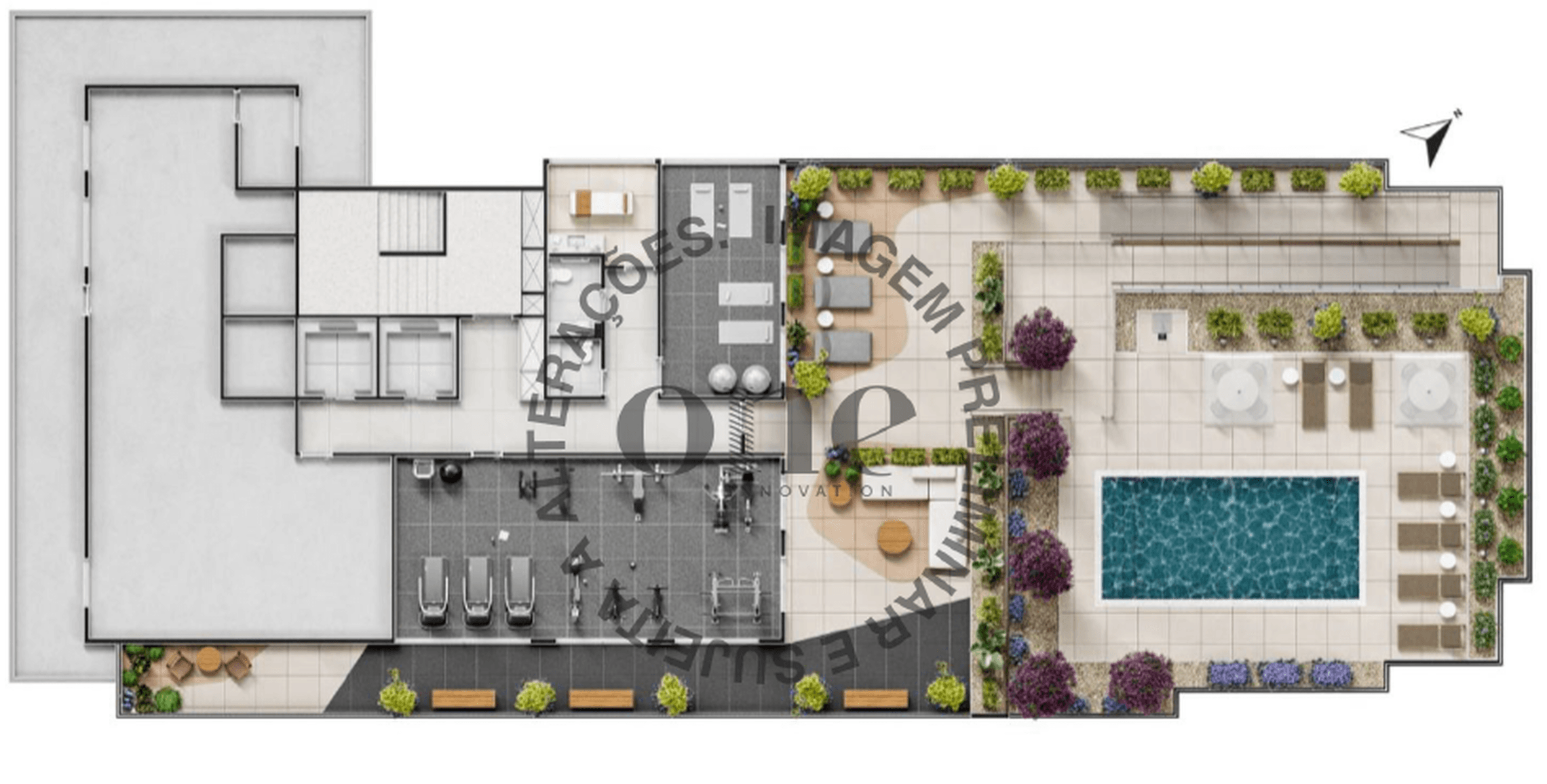 Planta 1 — Nex One Estação Eucaliptos