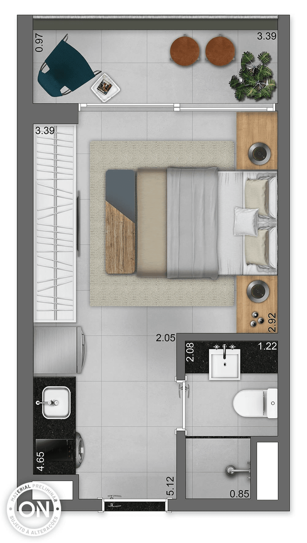 Planta 4 — ON Melo Alves - NR