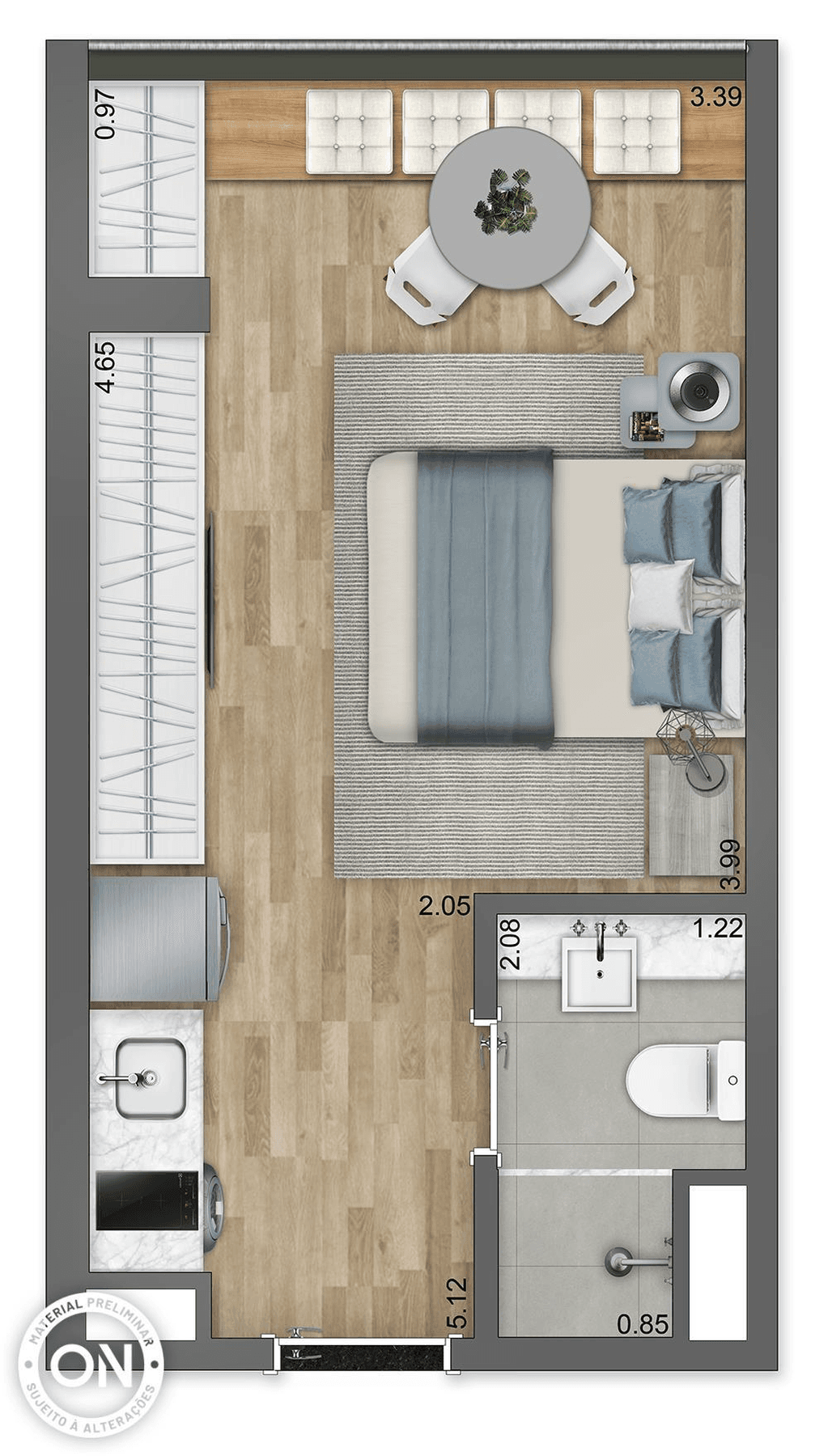 Planta 5 — ON Melo Alves - NR