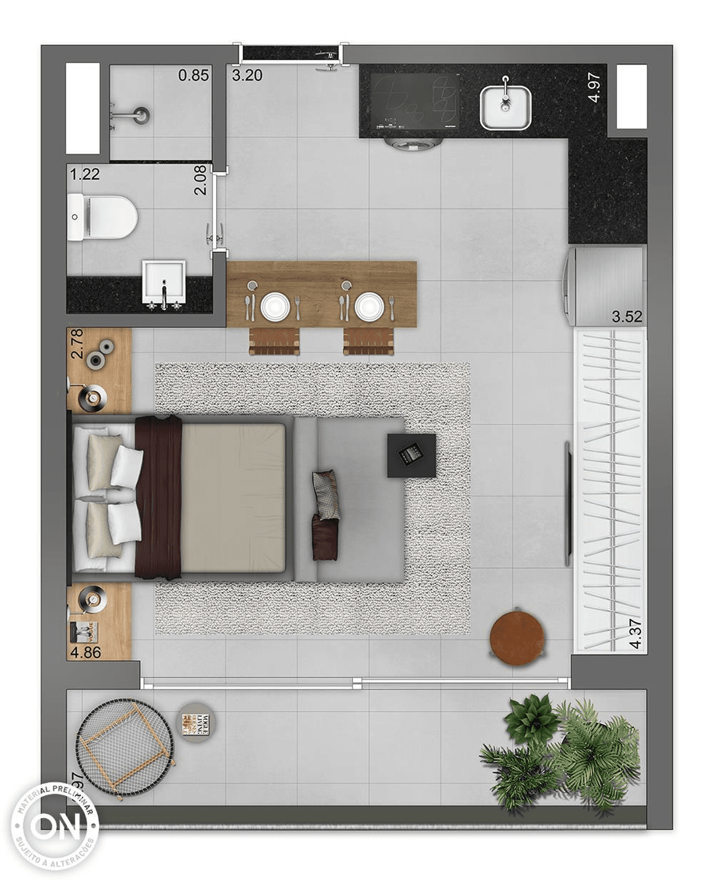Planta 6 — ON Melo Alves - NR