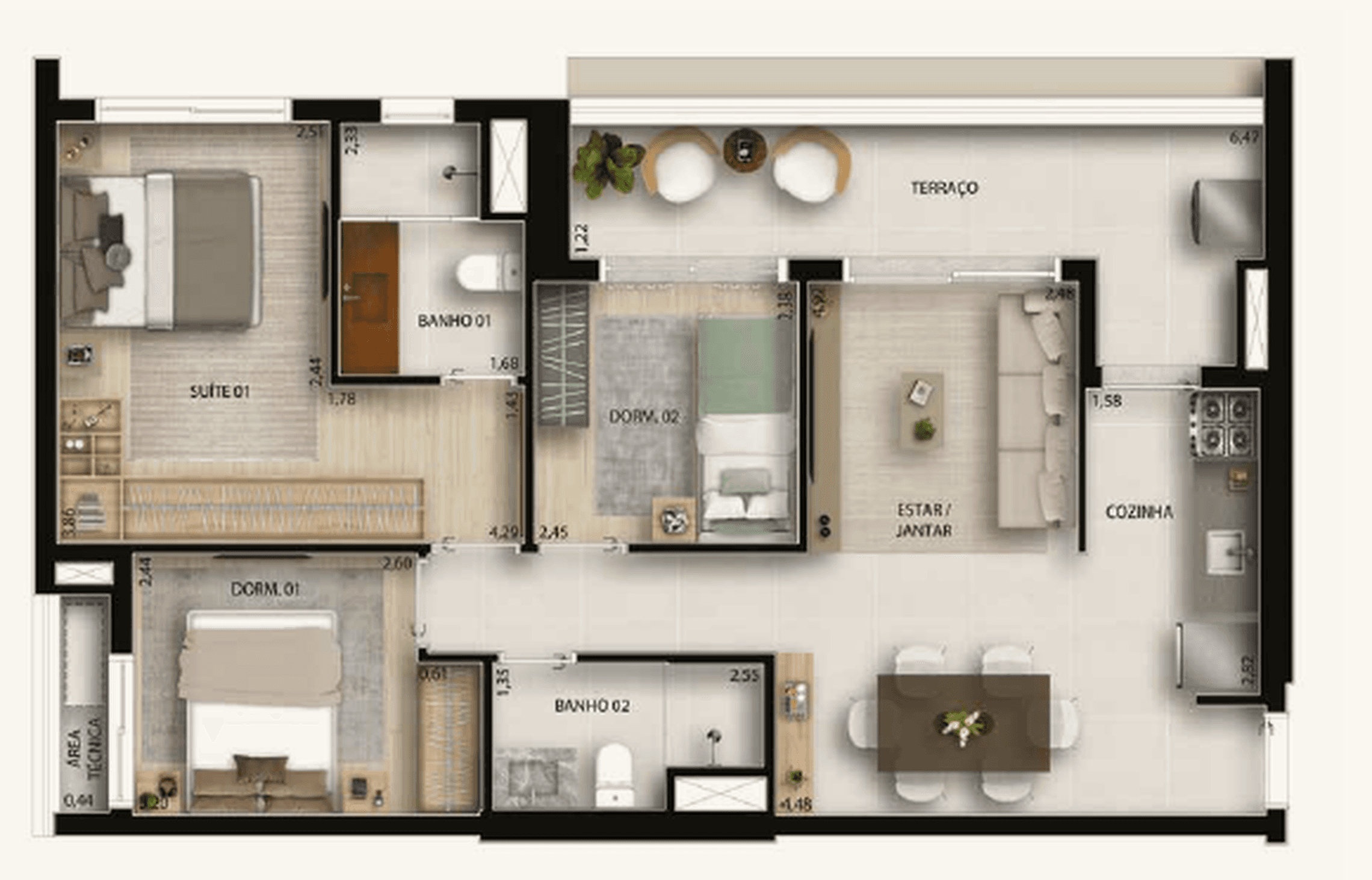 Planta 5 — Garden Design Private Park Residence