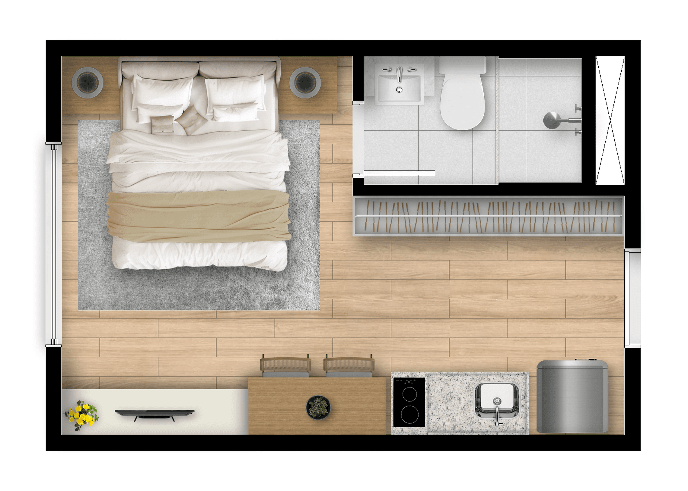 Planta 4 — Maskan Ipiranga - Residencial